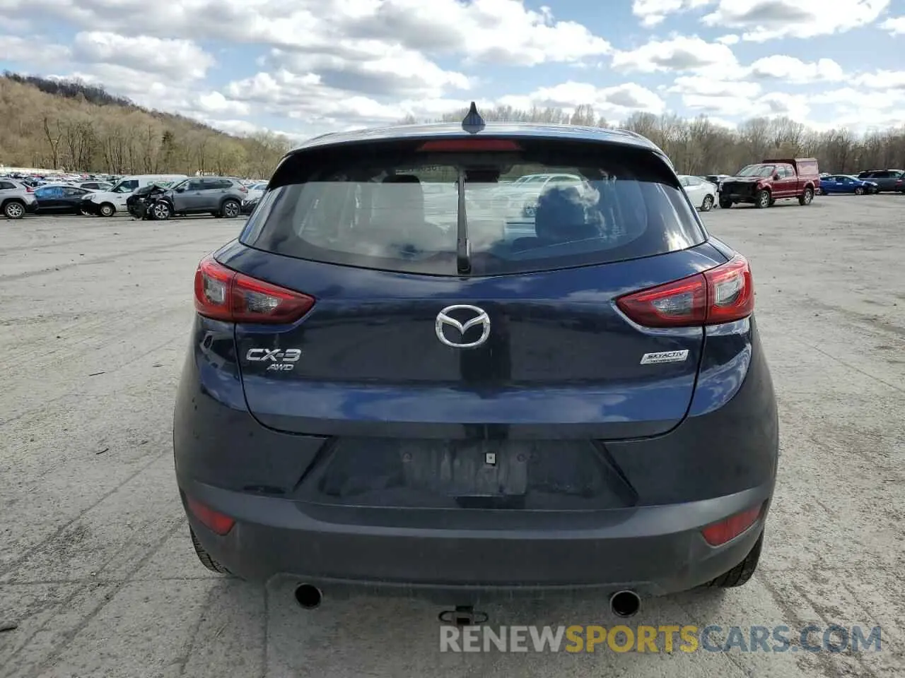 6 Photograph of a damaged car JM1DKFC72K1420105 MAZDA CX-3 2019