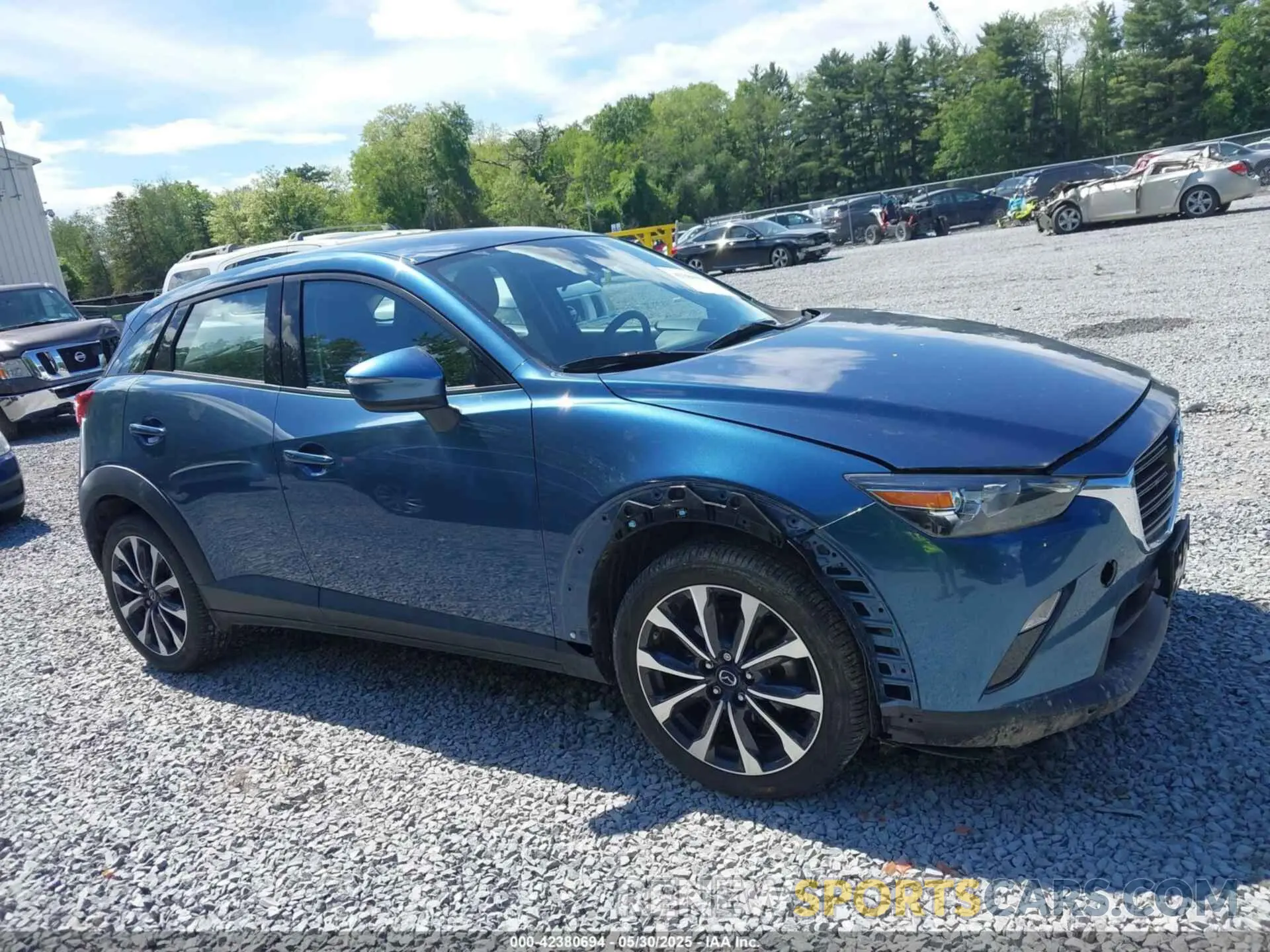 13 Photograph of a damaged car JM1DKFC72K1459583 MAZDA CX-3 2019