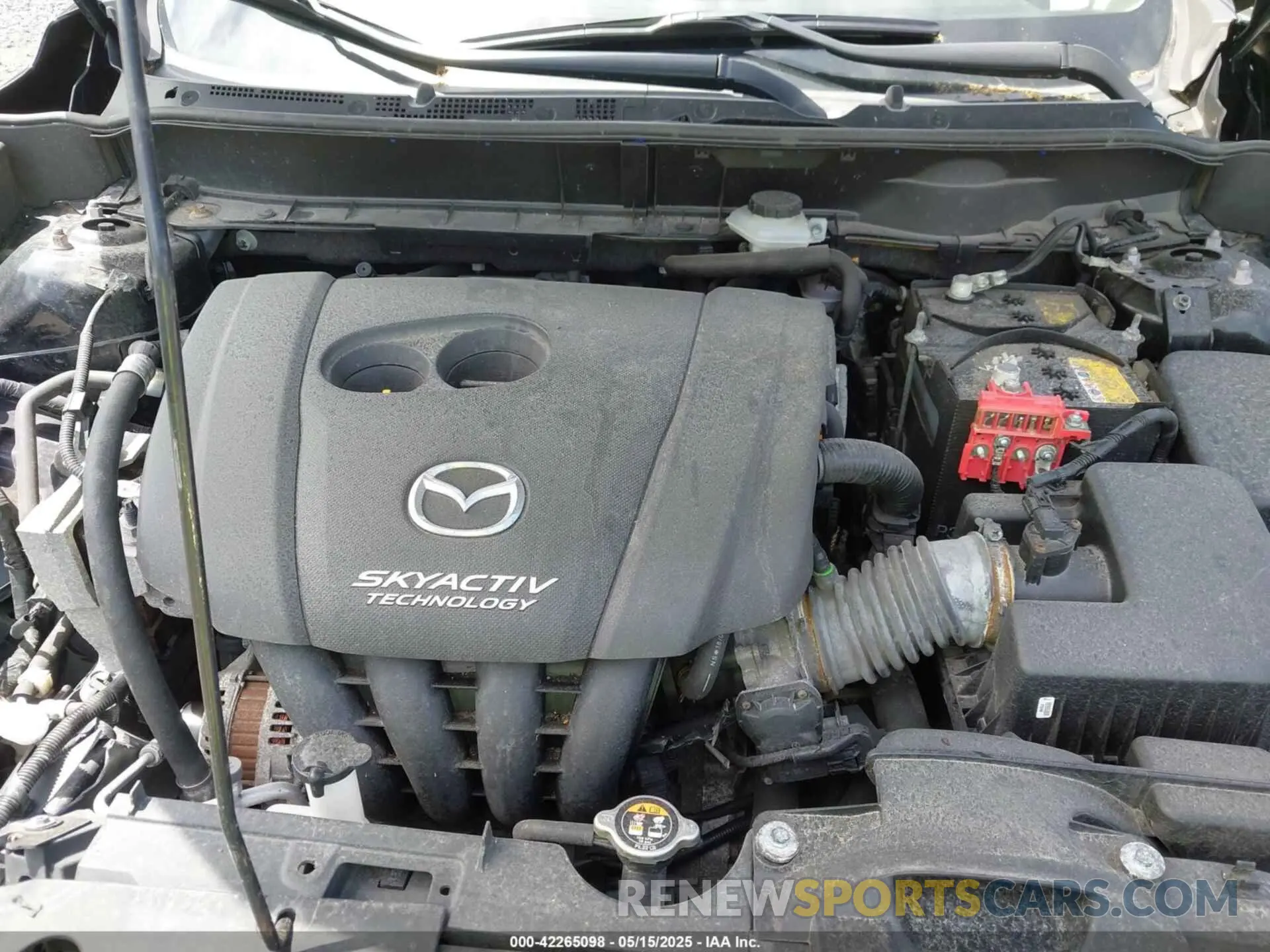 10 Photograph of a damaged car JM1DKFC74K1418386 MAZDA CX-3 2019