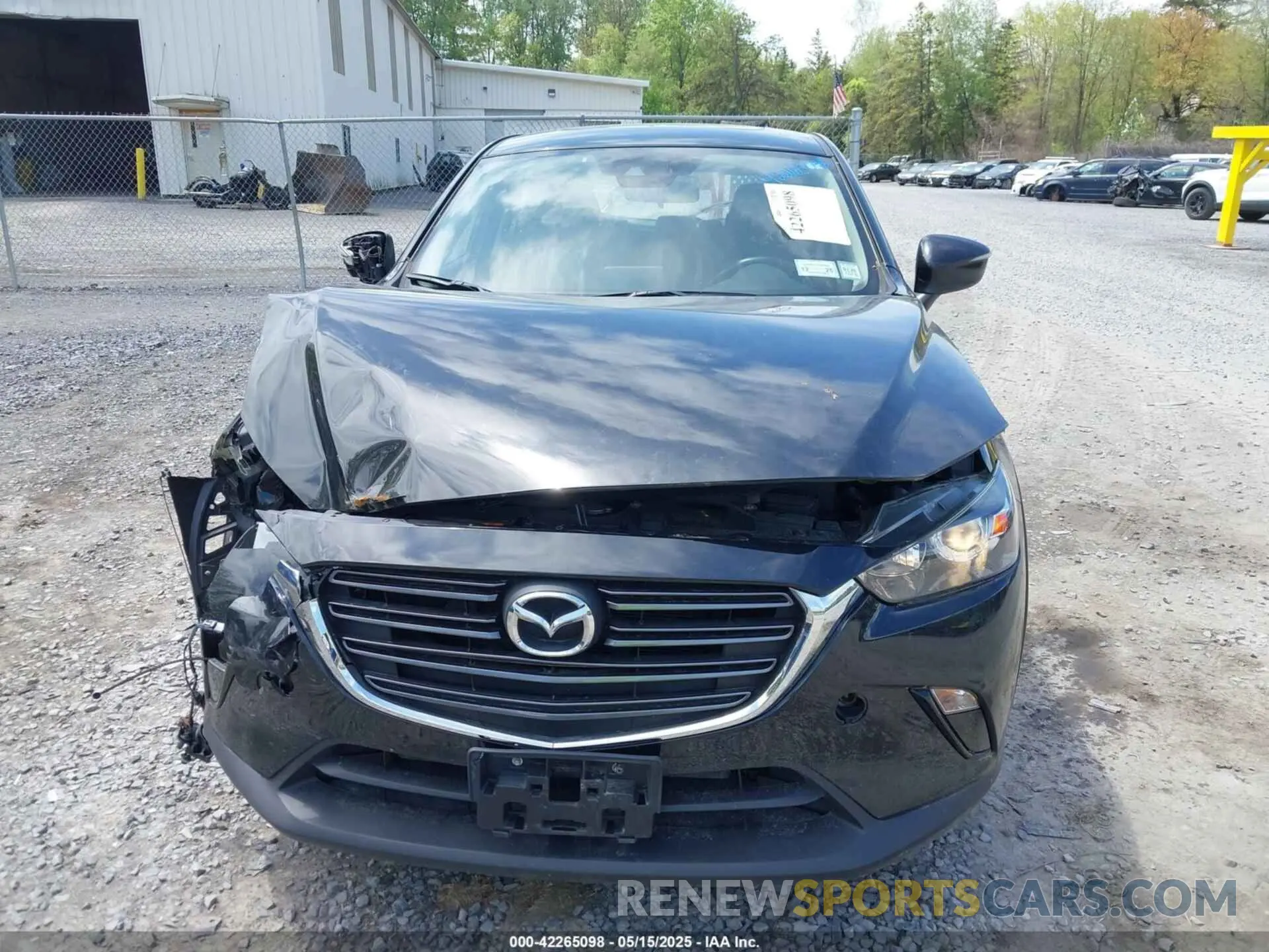 12 Photograph of a damaged car JM1DKFC74K1418386 MAZDA CX-3 2019