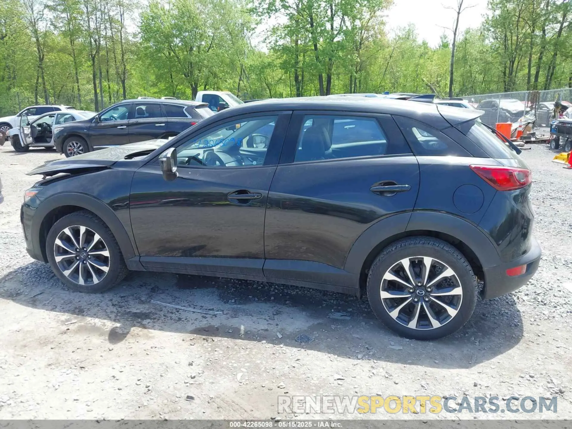14 Photograph of a damaged car JM1DKFC74K1418386 MAZDA CX-3 2019