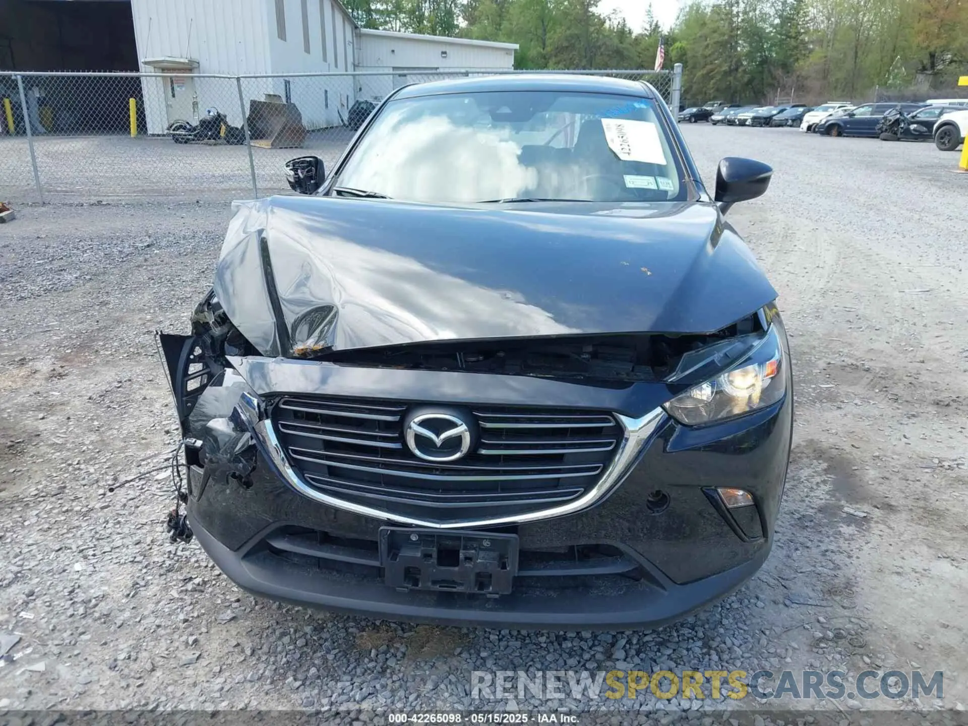 6 Photograph of a damaged car JM1DKFC74K1418386 MAZDA CX-3 2019