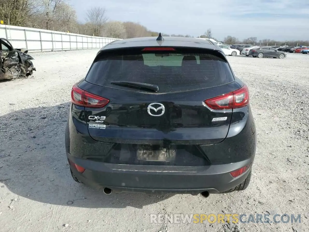 6 Photograph of a damaged car JM1DKFC74K1453221 MAZDA CX-3 2019