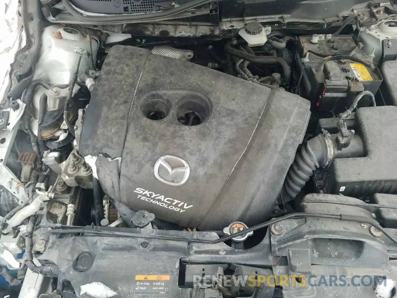 12 Photograph of a damaged car JM1DKFC74K1455843 MAZDA CX-3 2019