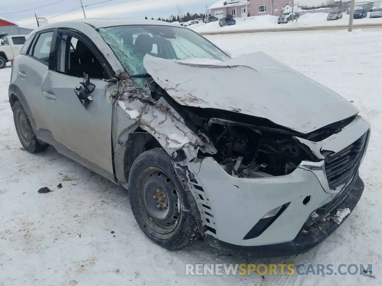 4 Photograph of a damaged car JM1DKFC74K1455843 MAZDA CX-3 2019