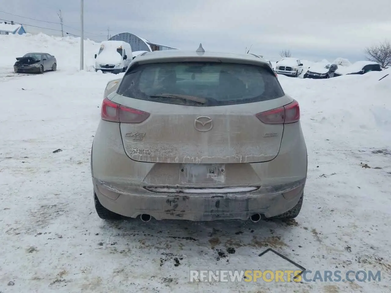 6 Photograph of a damaged car JM1DKFC74K1455843 MAZDA CX-3 2019