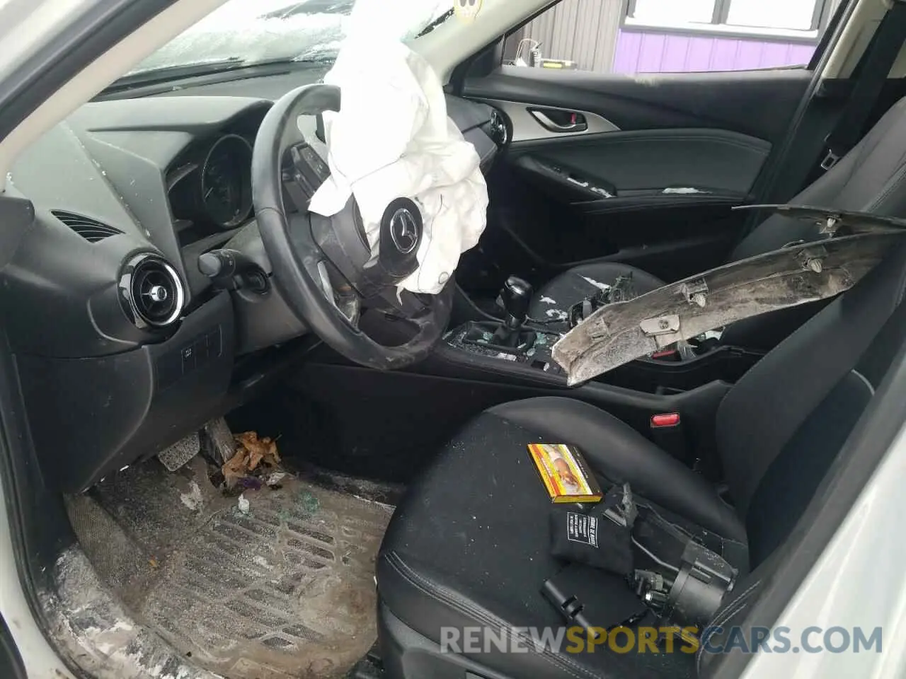 7 Photograph of a damaged car JM1DKFC74K1455843 MAZDA CX-3 2019