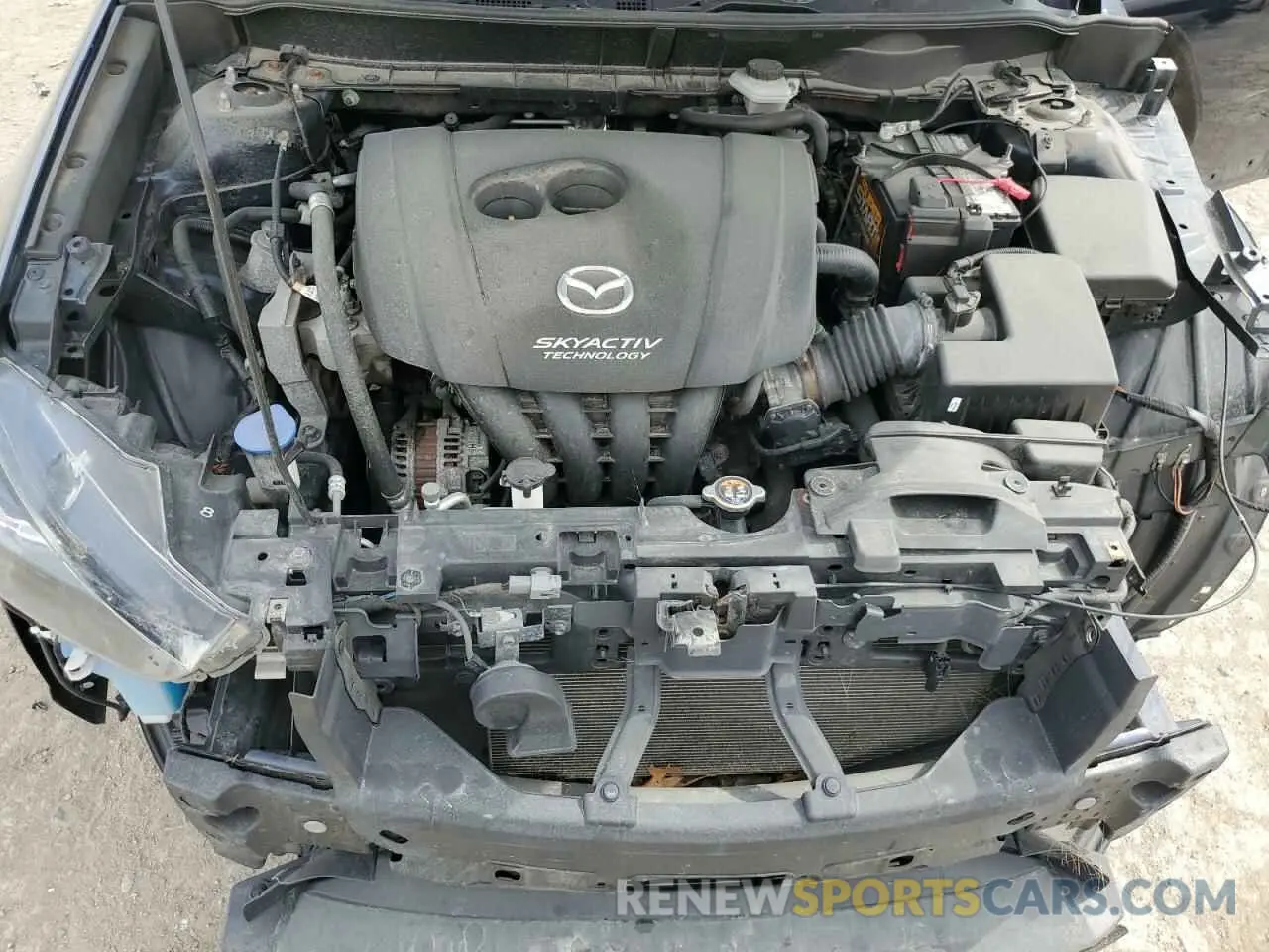 12 Photograph of a damaged car JM1DKFC76K0431405 MAZDA CX-3 2019