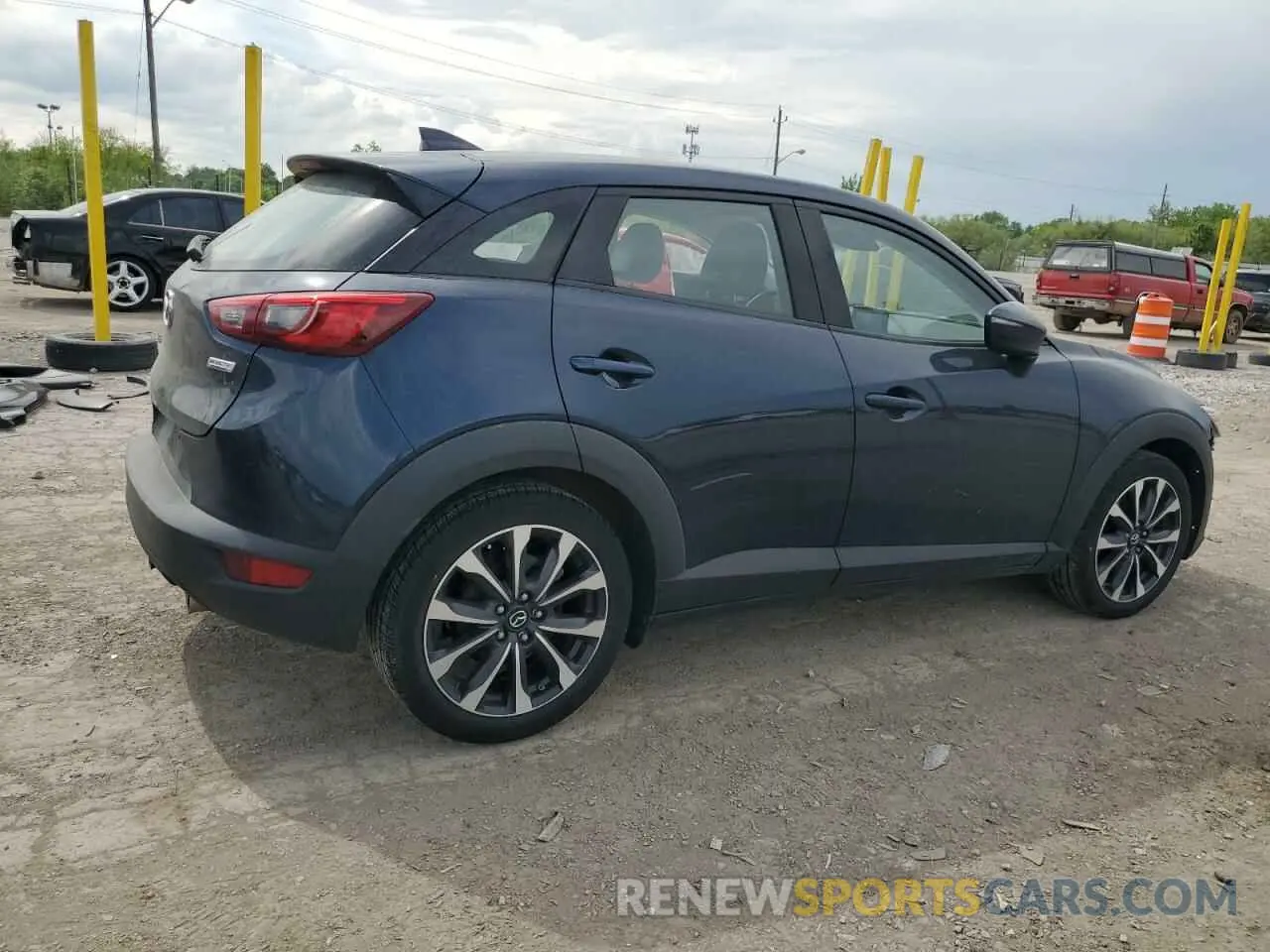 3 Photograph of a damaged car JM1DKFC76K0431405 MAZDA CX-3 2019