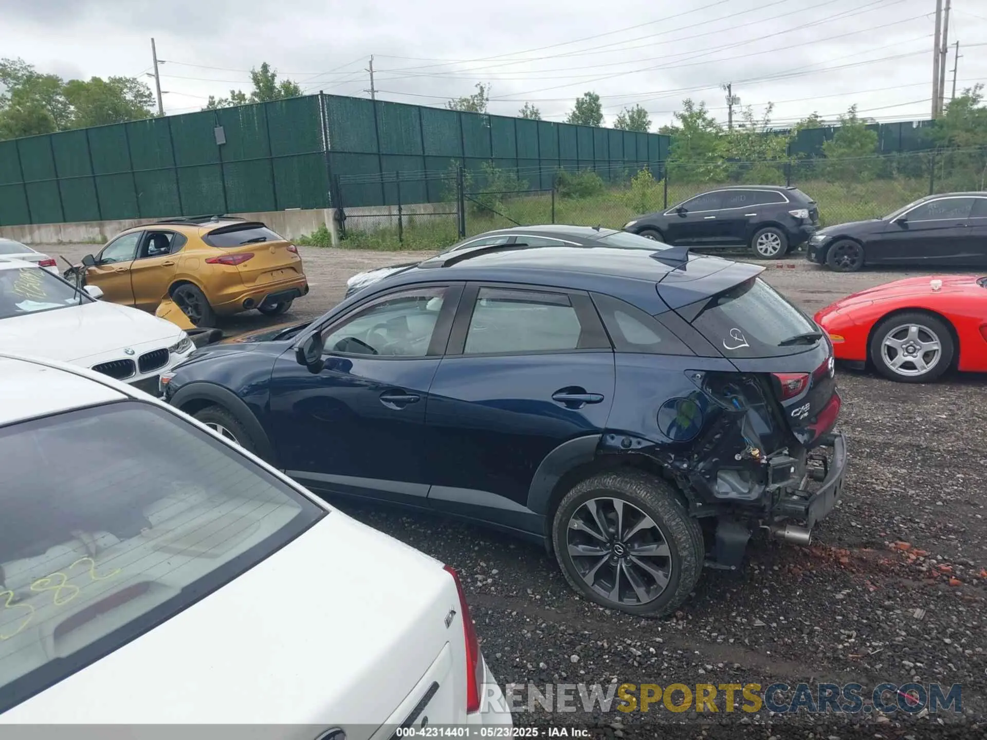 14 Photograph of a damaged car JM1DKFC76K0446440 MAZDA CX-3 2019