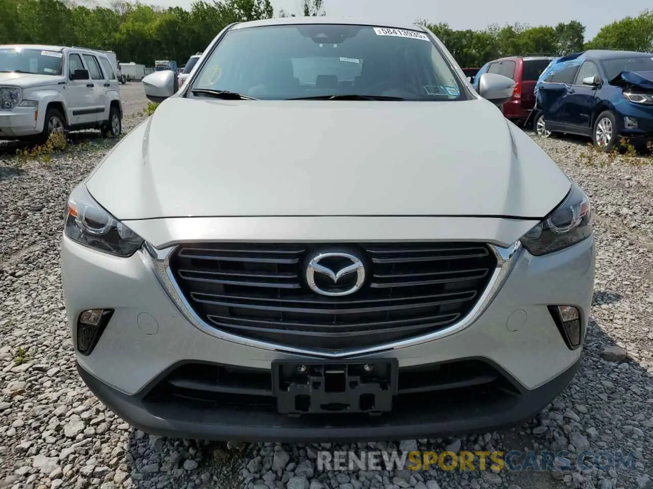 5 Photograph of a damaged car JM1DKFC76K1451342 MAZDA CX-3 2019