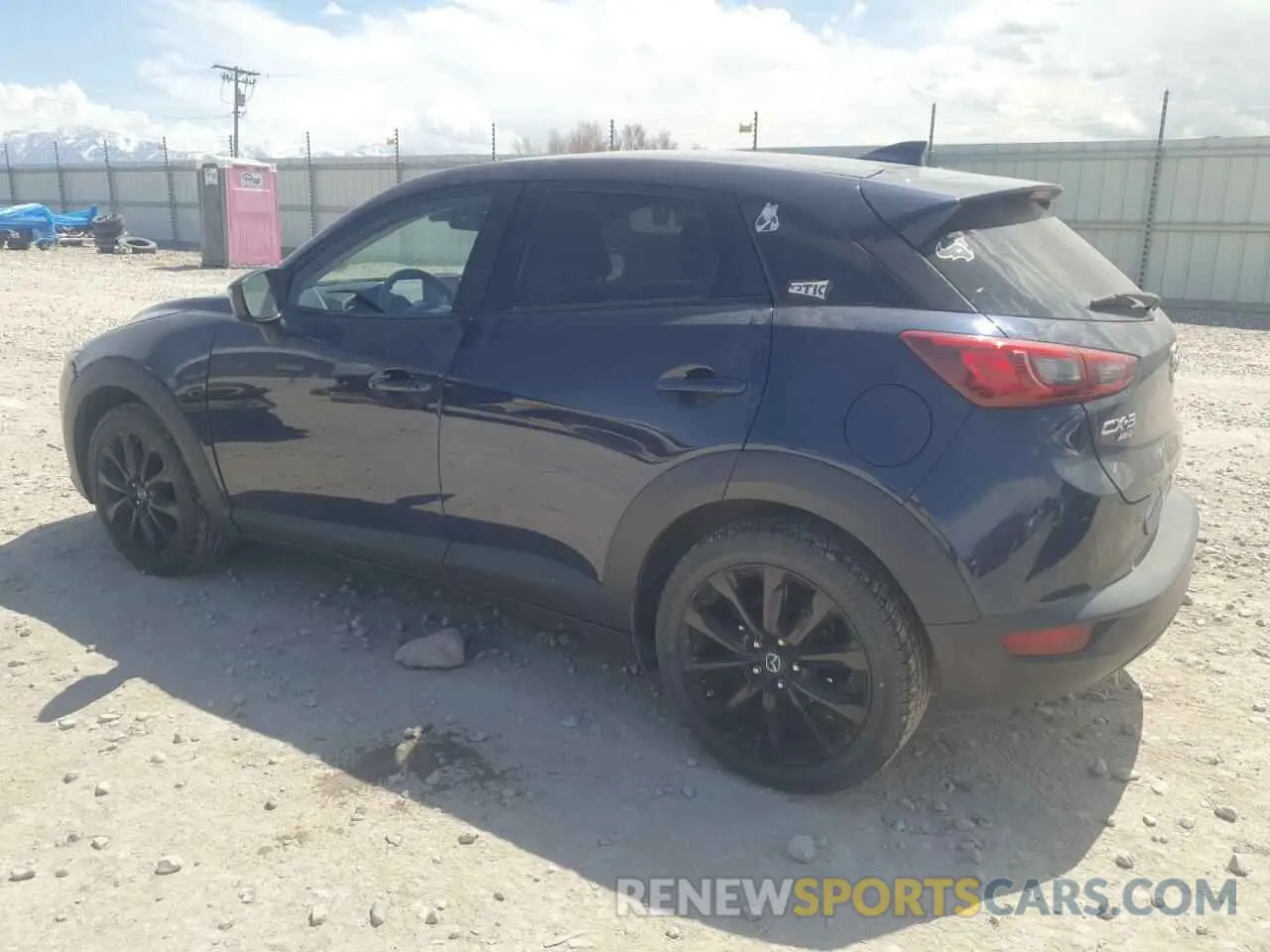 2 Photograph of a damaged car JM1DKFC77K0449587 MAZDA CX-3 2019