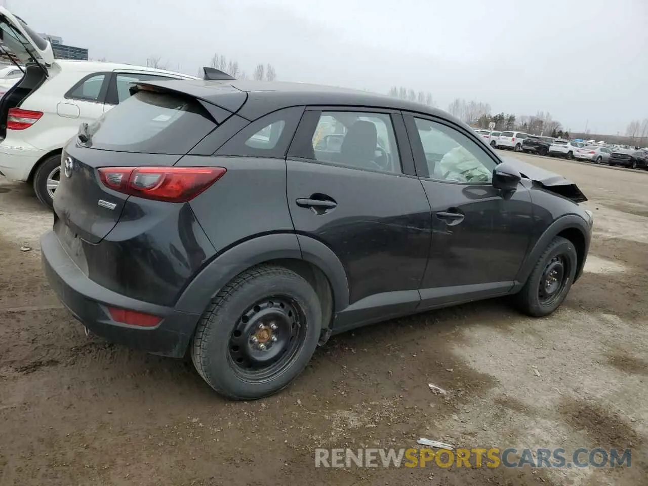 3 Photograph of a damaged car JM1DKFC77K1415899 MAZDA CX-3 2019
