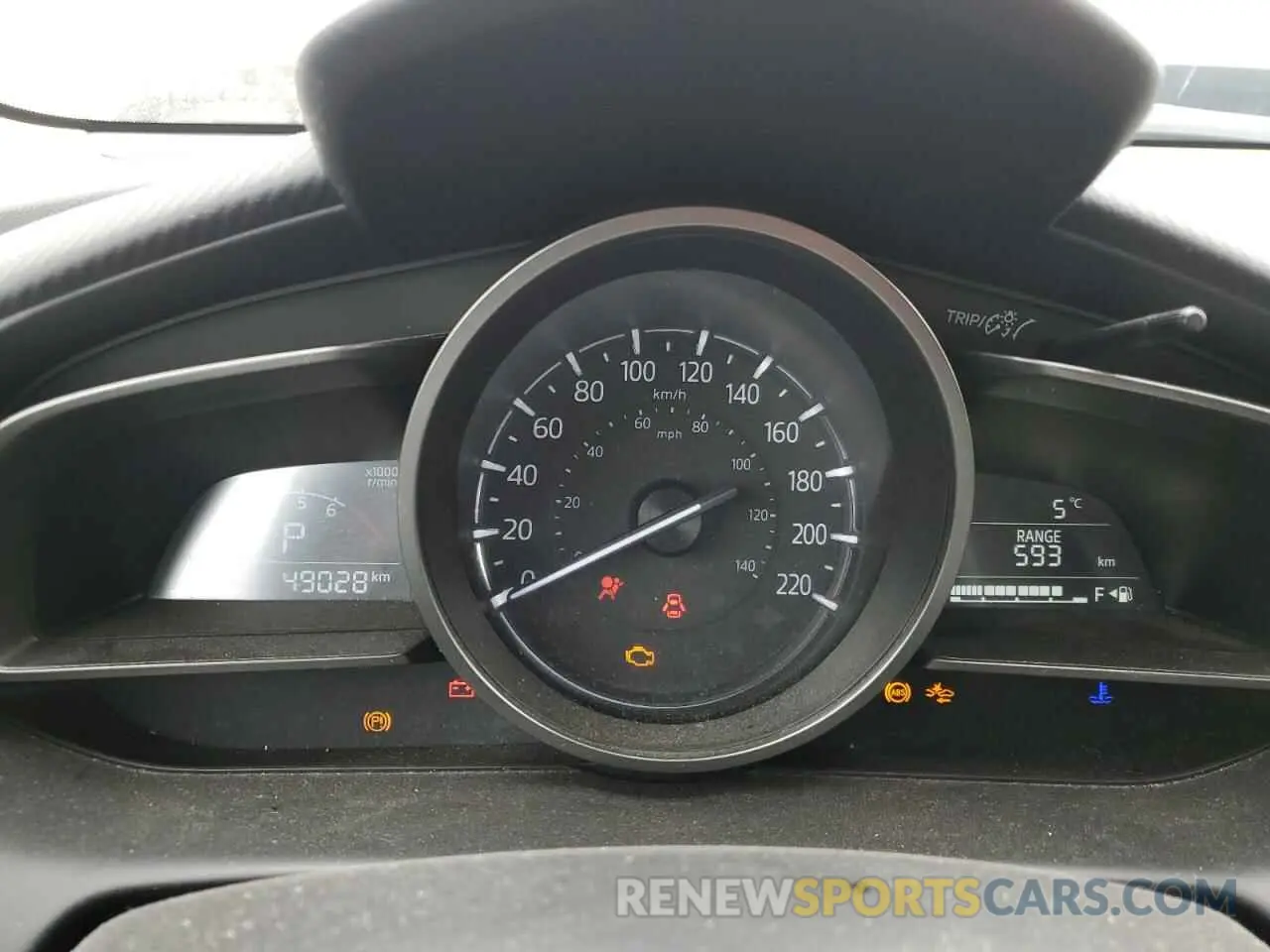 9 Photograph of a damaged car JM1DKFC77K1415899 MAZDA CX-3 2019