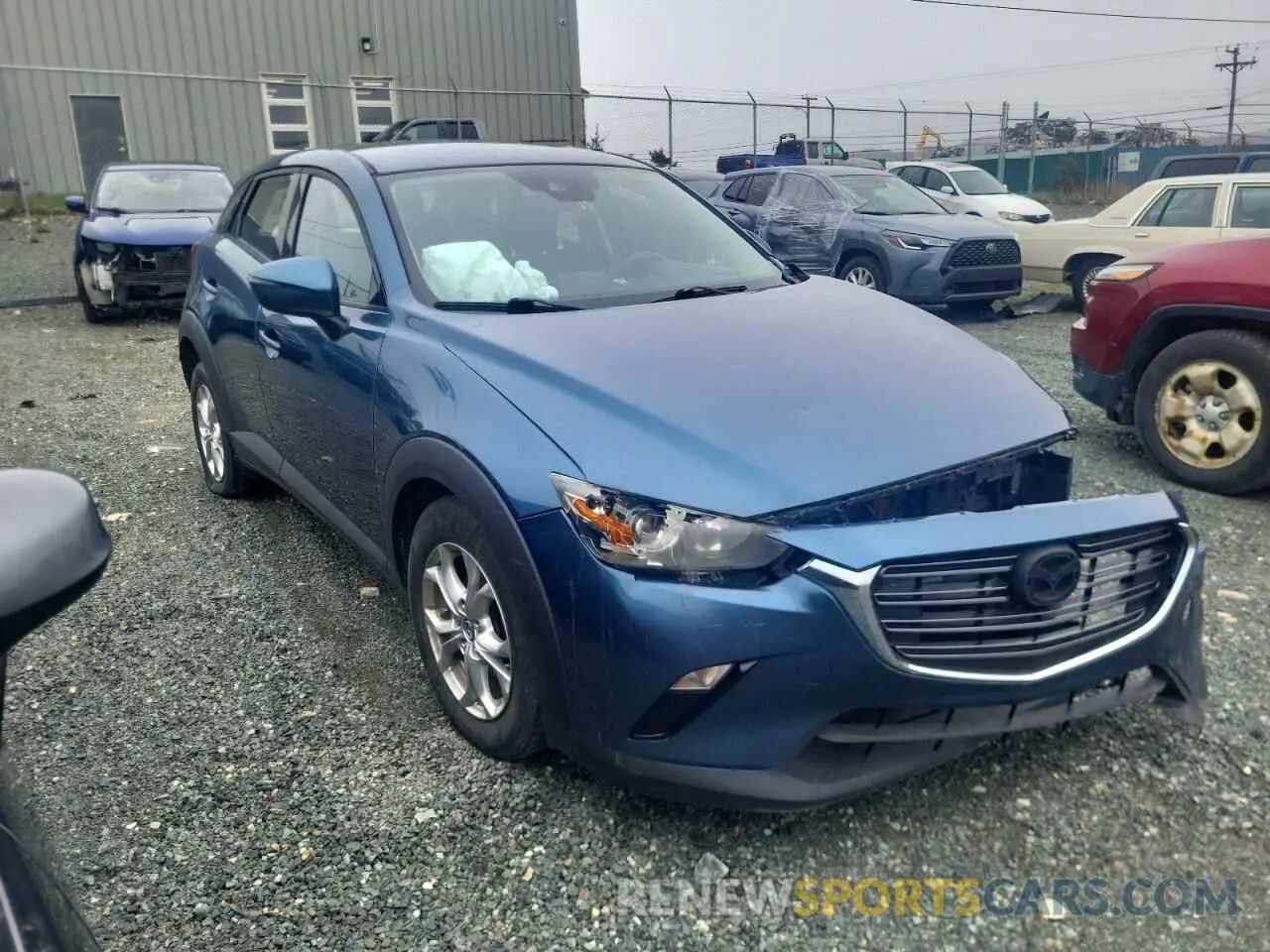 4 Photograph of a damaged car JM1DKFC78K0414606 MAZDA CX-3 2019