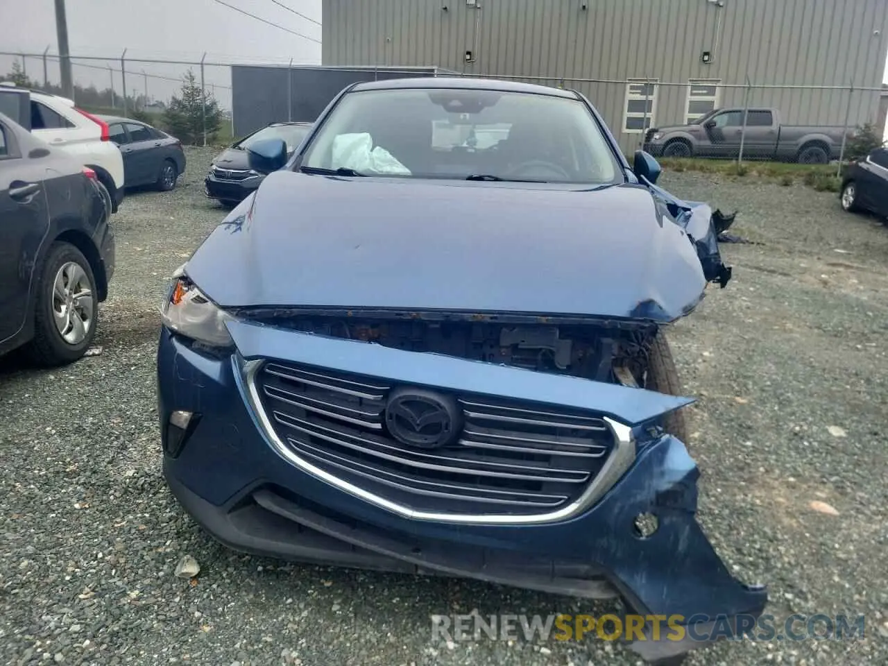 5 Photograph of a damaged car JM1DKFC78K0414606 MAZDA CX-3 2019
