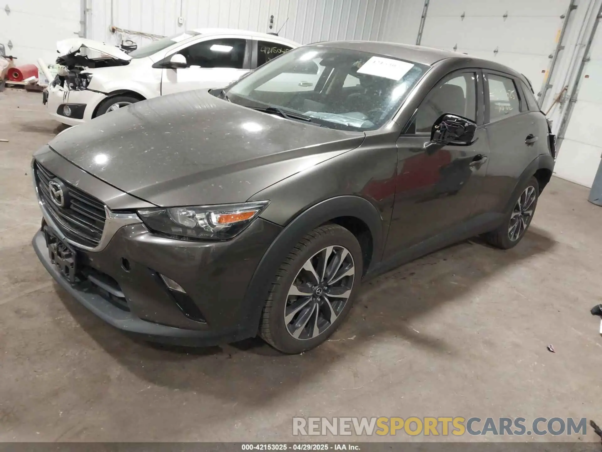 2 Photograph of a damaged car JM1DKFC79K0442432 MAZDA CX-3 2019