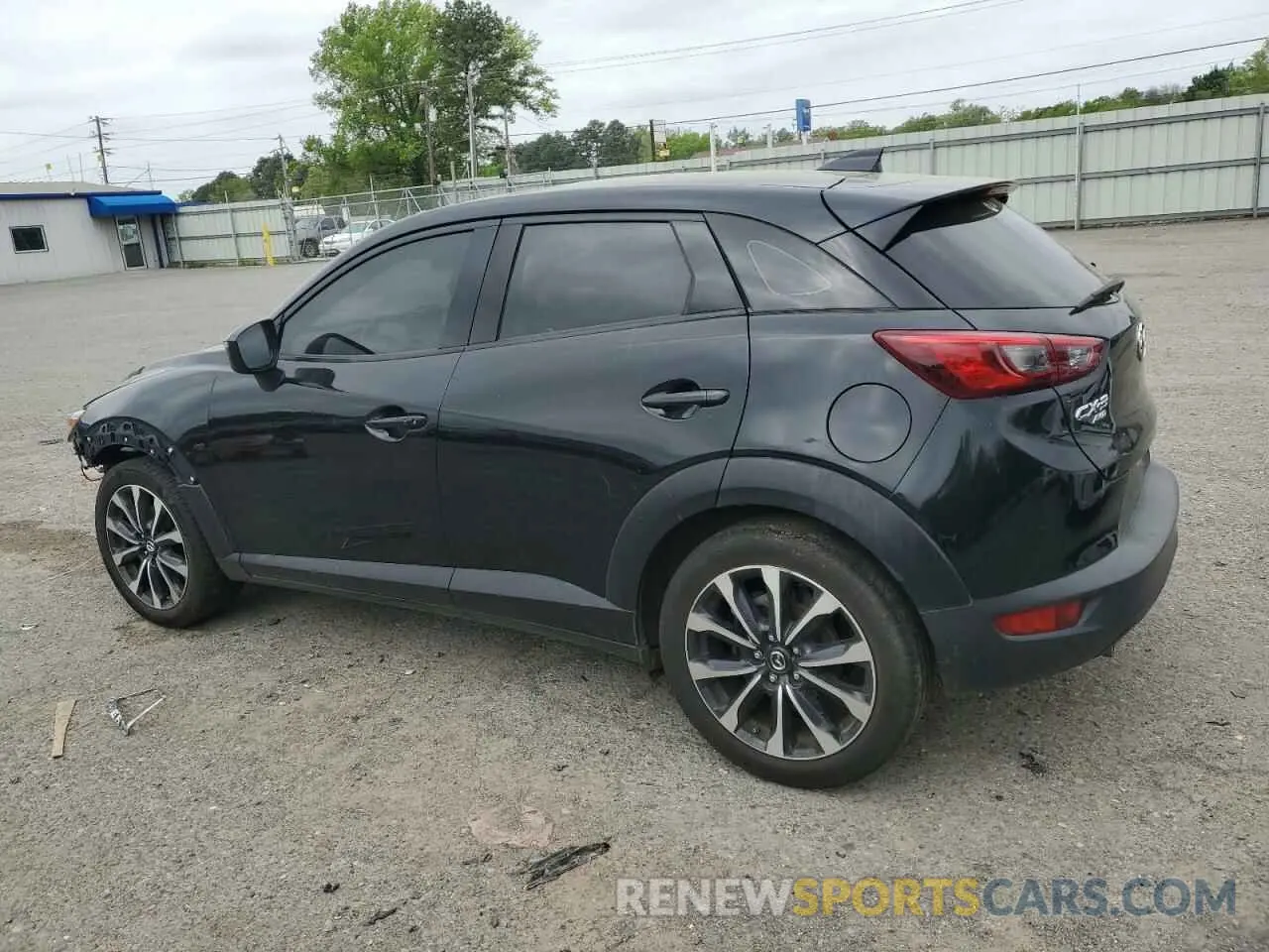 2 Photograph of a damaged car JM1DKFC7XK1400183 MAZDA CX-3 2019