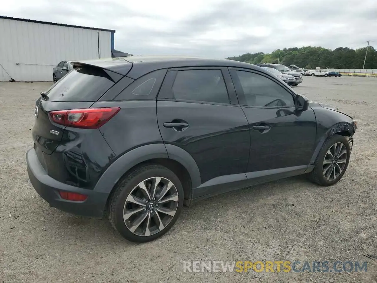 3 Photograph of a damaged car JM1DKFC7XK1400183 MAZDA CX-3 2019