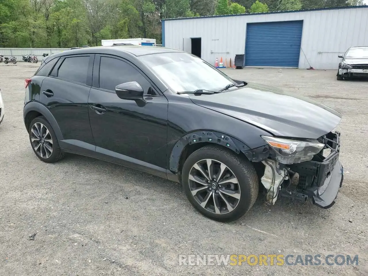 4 Photograph of a damaged car JM1DKFC7XK1400183 MAZDA CX-3 2019