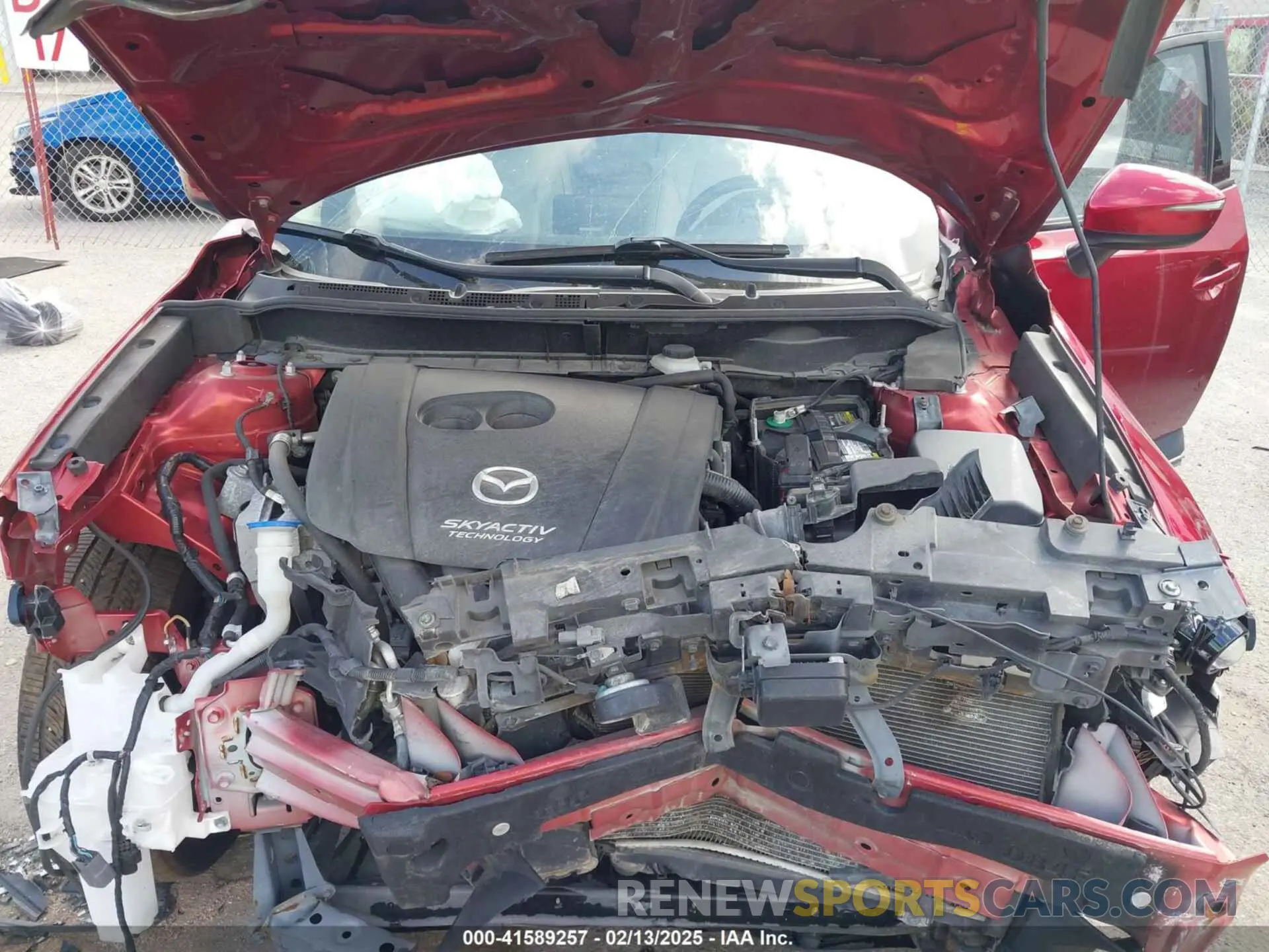 10 Photograph of a damaged car JM1DKFD70K0431771 MAZDA CX-3 2019
