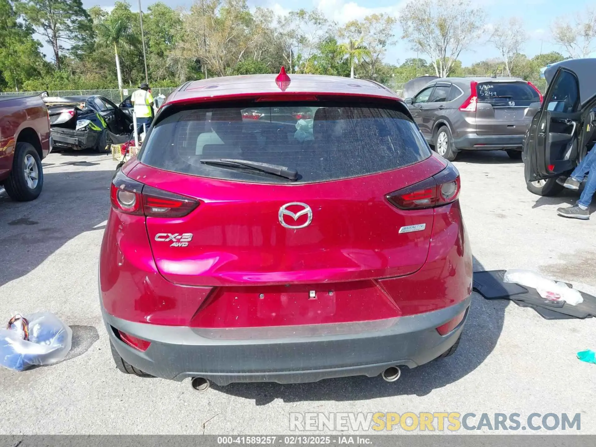 16 Photograph of a damaged car JM1DKFD70K0431771 MAZDA CX-3 2019