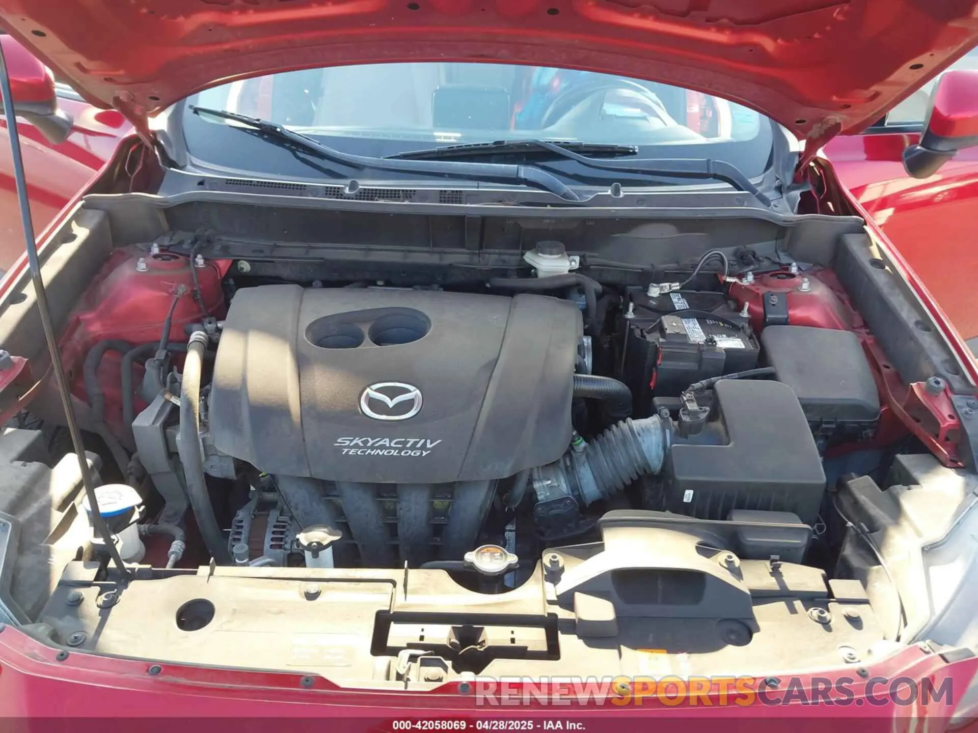 10 Photograph of a damaged car JM1DKFD71K0427650 MAZDA CX-3 2019