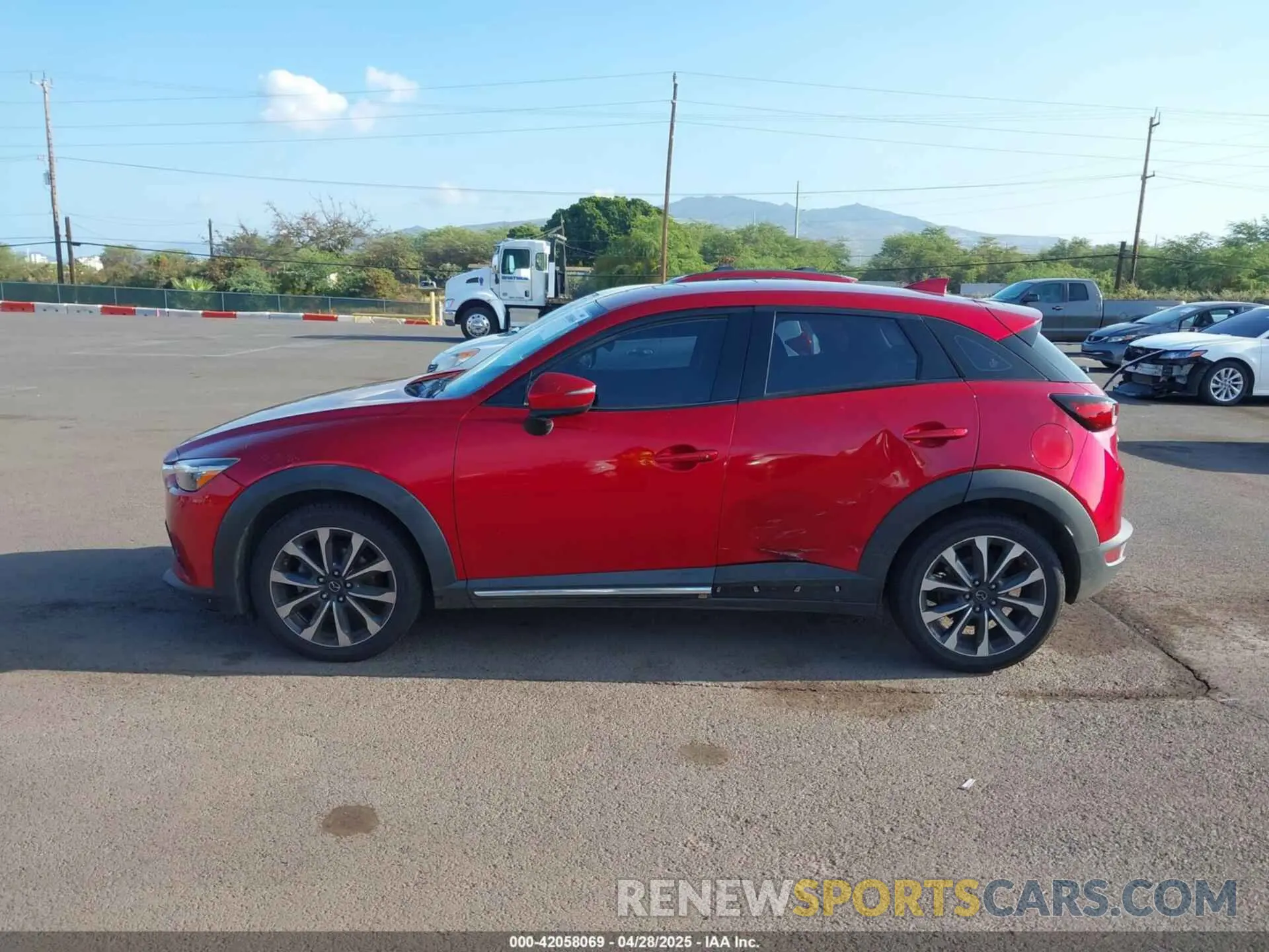 14 Photograph of a damaged car JM1DKFD71K0427650 MAZDA CX-3 2019