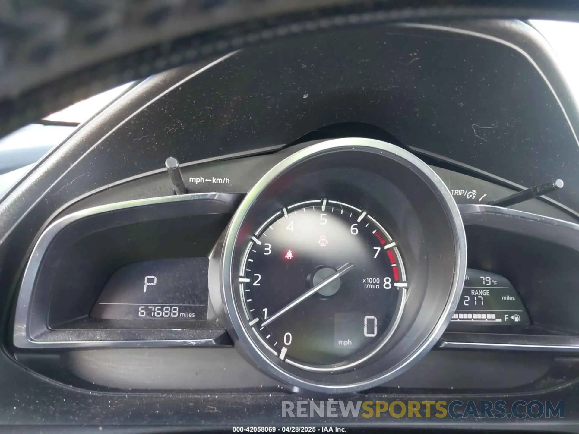 7 Photograph of a damaged car JM1DKFD71K0427650 MAZDA CX-3 2019