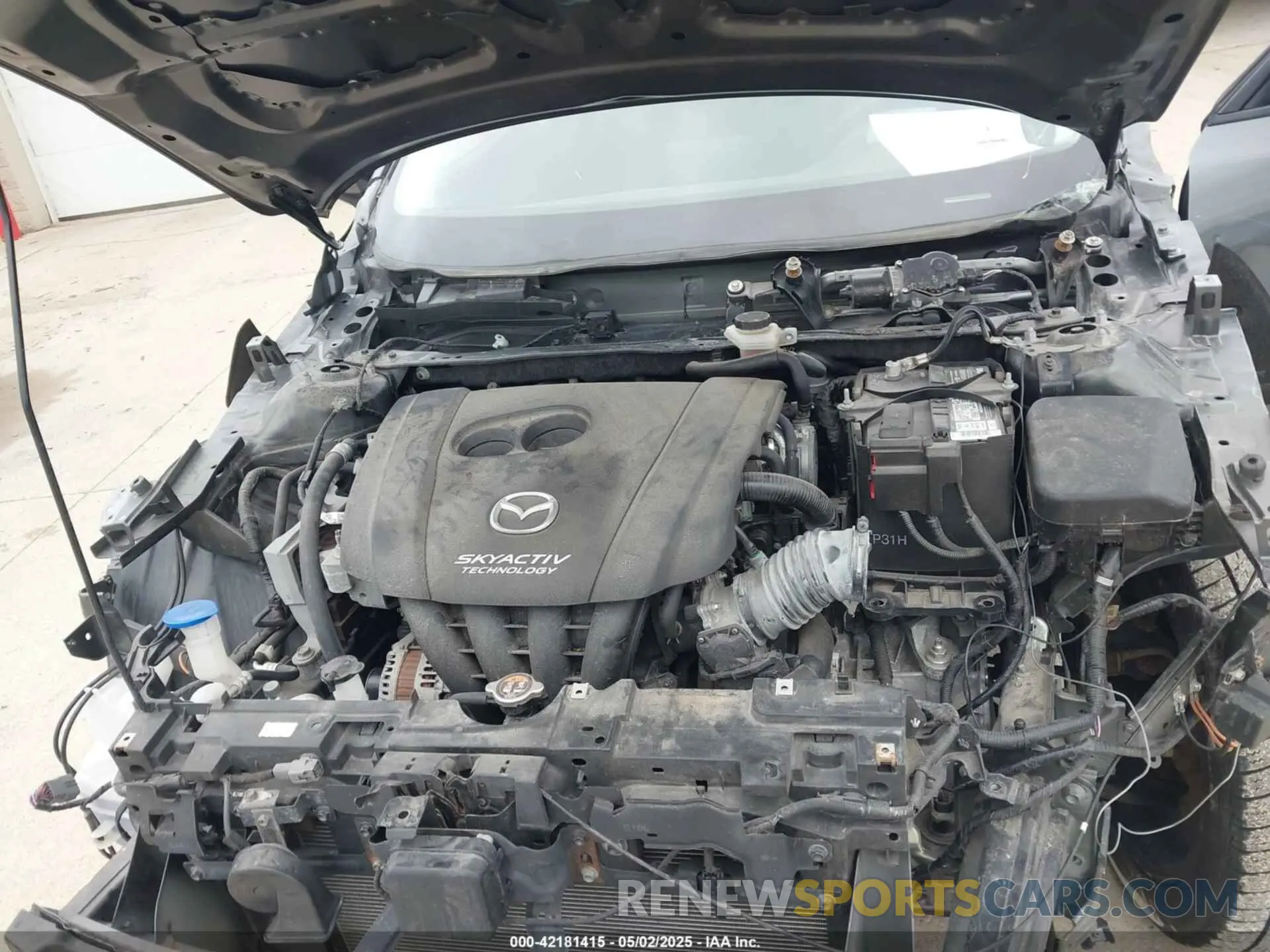 10 Photograph of a damaged car JM1DKFD72K0450239 MAZDA CX-3 2019