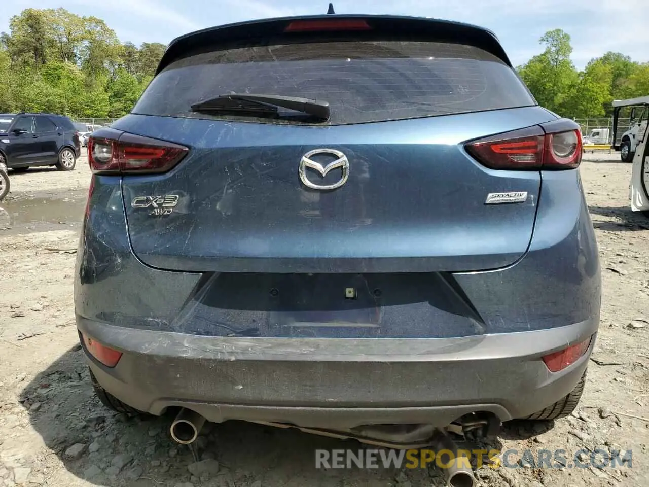6 Photograph of a damaged car JM1DKFD74K1438541 MAZDA CX-3 2019