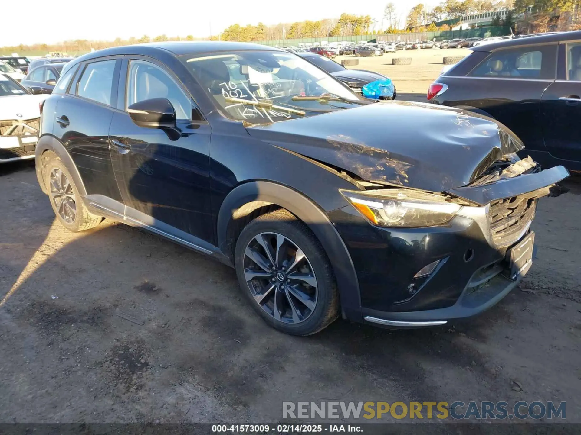 1 Photograph of a damaged car JM1DKFD78K0417780 MAZDA CX-3 2019