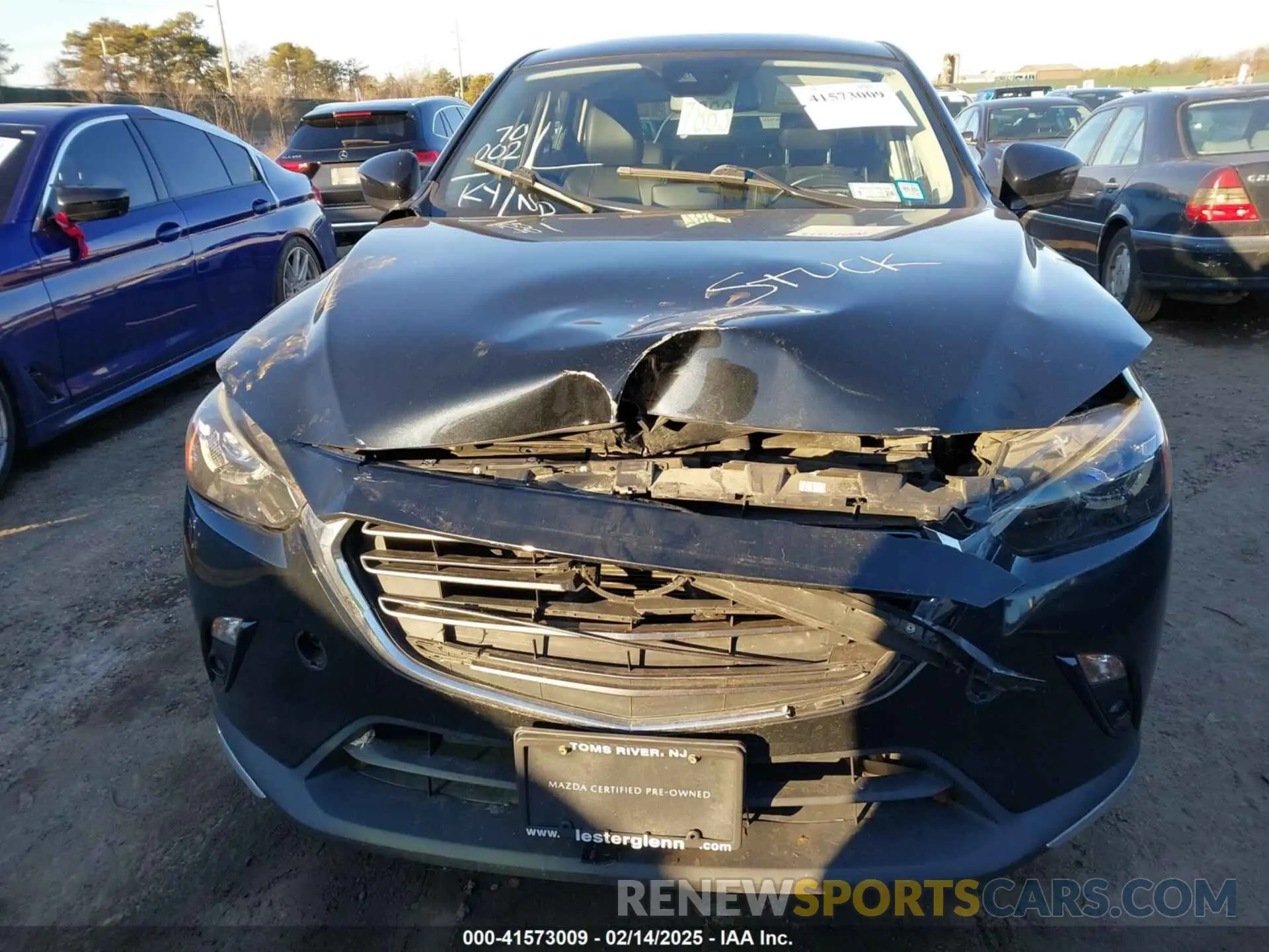 12 Photograph of a damaged car JM1DKFD78K0417780 MAZDA CX-3 2019