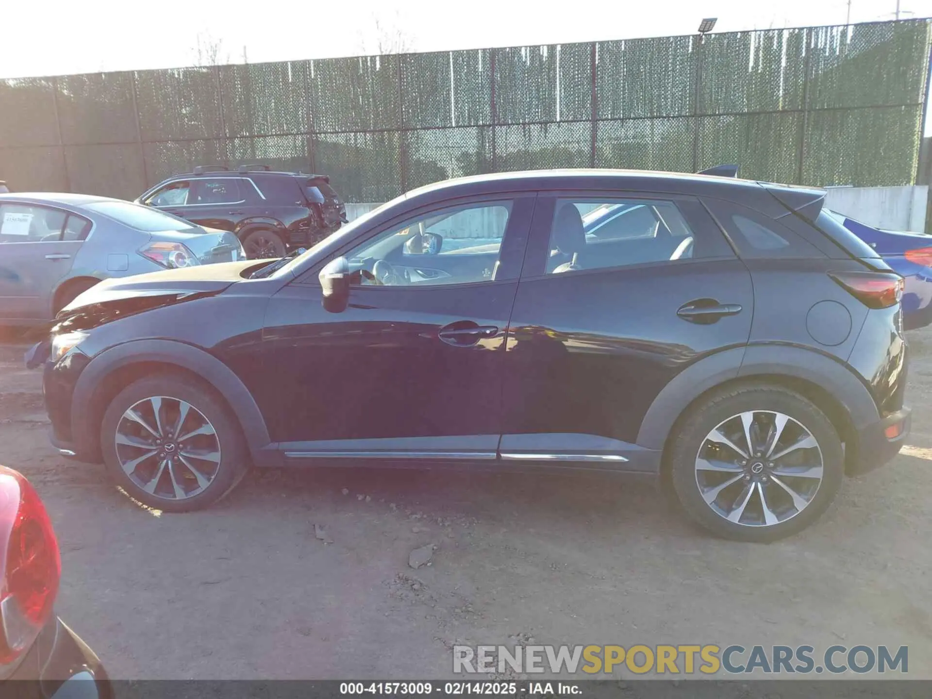14 Photograph of a damaged car JM1DKFD78K0417780 MAZDA CX-3 2019