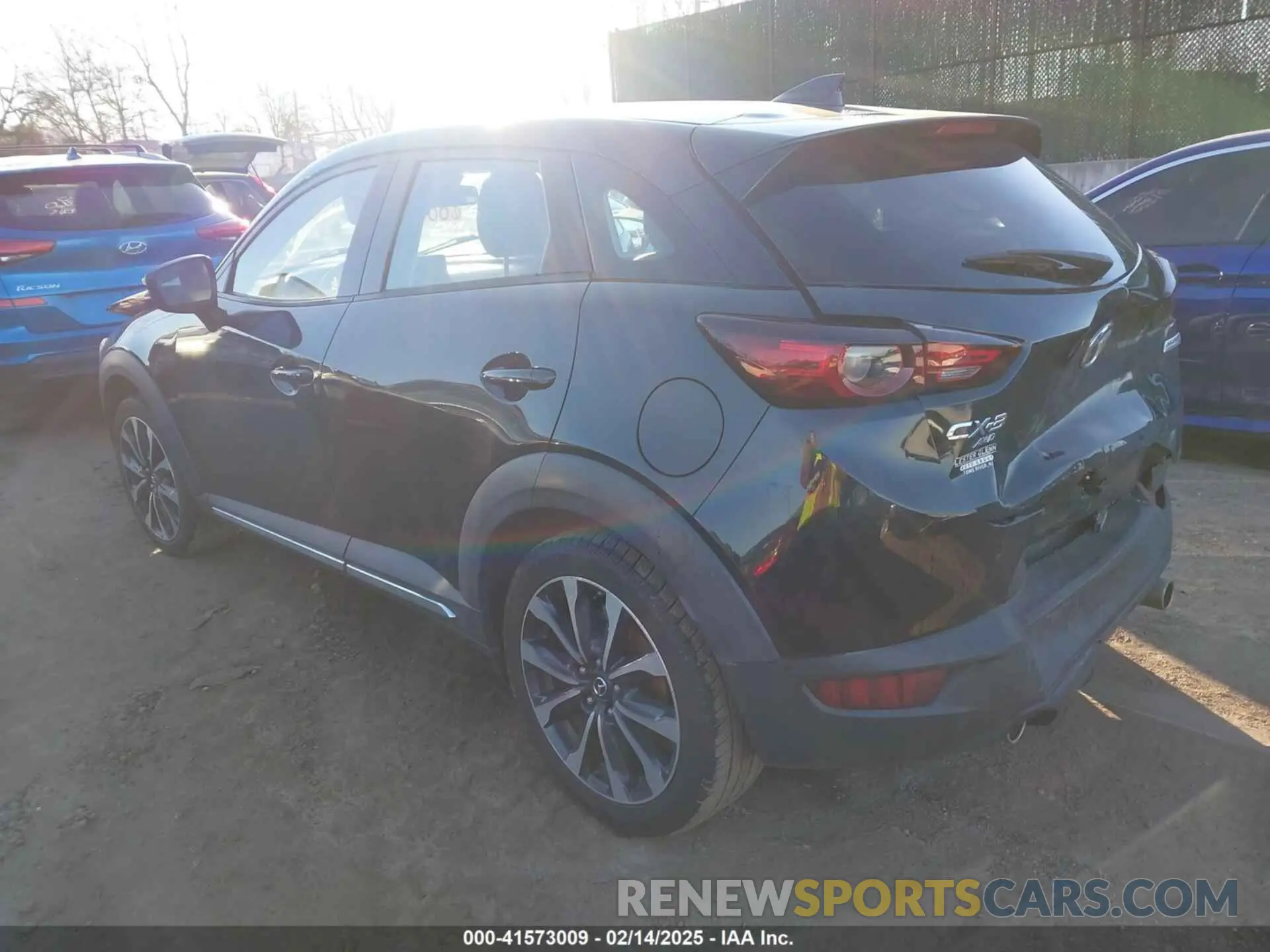3 Photograph of a damaged car JM1DKFD78K0417780 MAZDA CX-3 2019