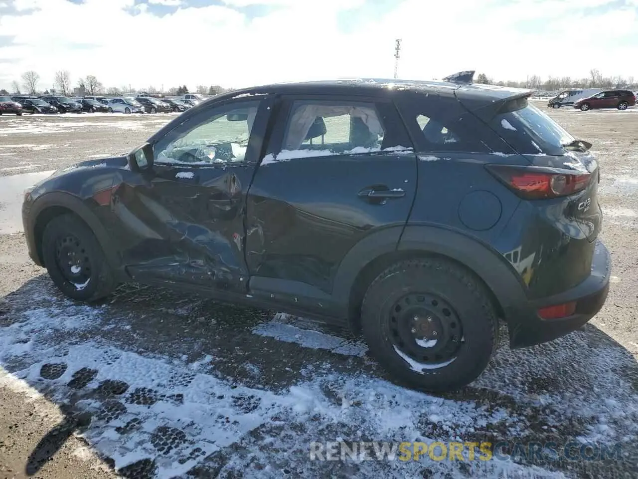 2 Photograph of a damaged car JM1DKFD78K0450505 MAZDA CX-3 2019