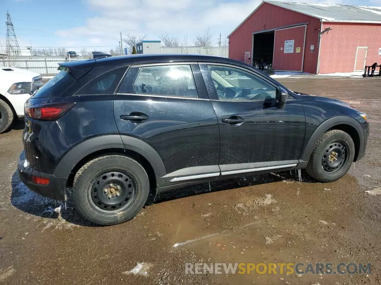 3 Photograph of a damaged car JM1DKFD78K0450505 MAZDA CX-3 2019