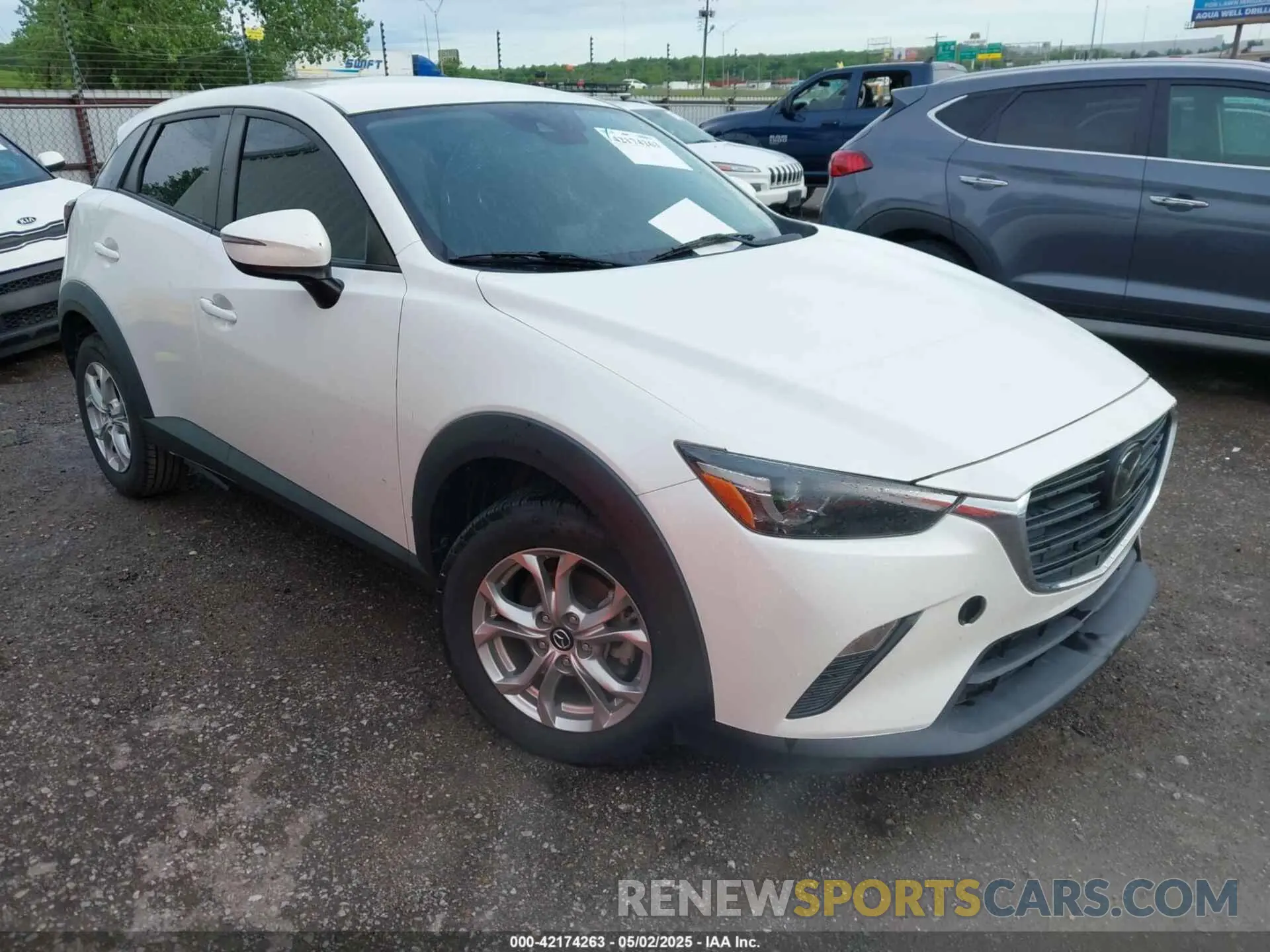 1 Photograph of a damaged car JM1DKDB74L1475226 MAZDA CX-3 2020