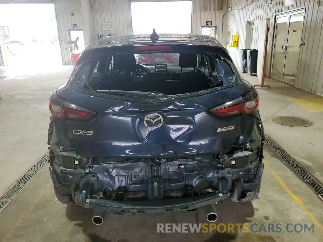 6 Photograph of a damaged car JM1DKDB77L1464656 MAZDA CX-3 2020
