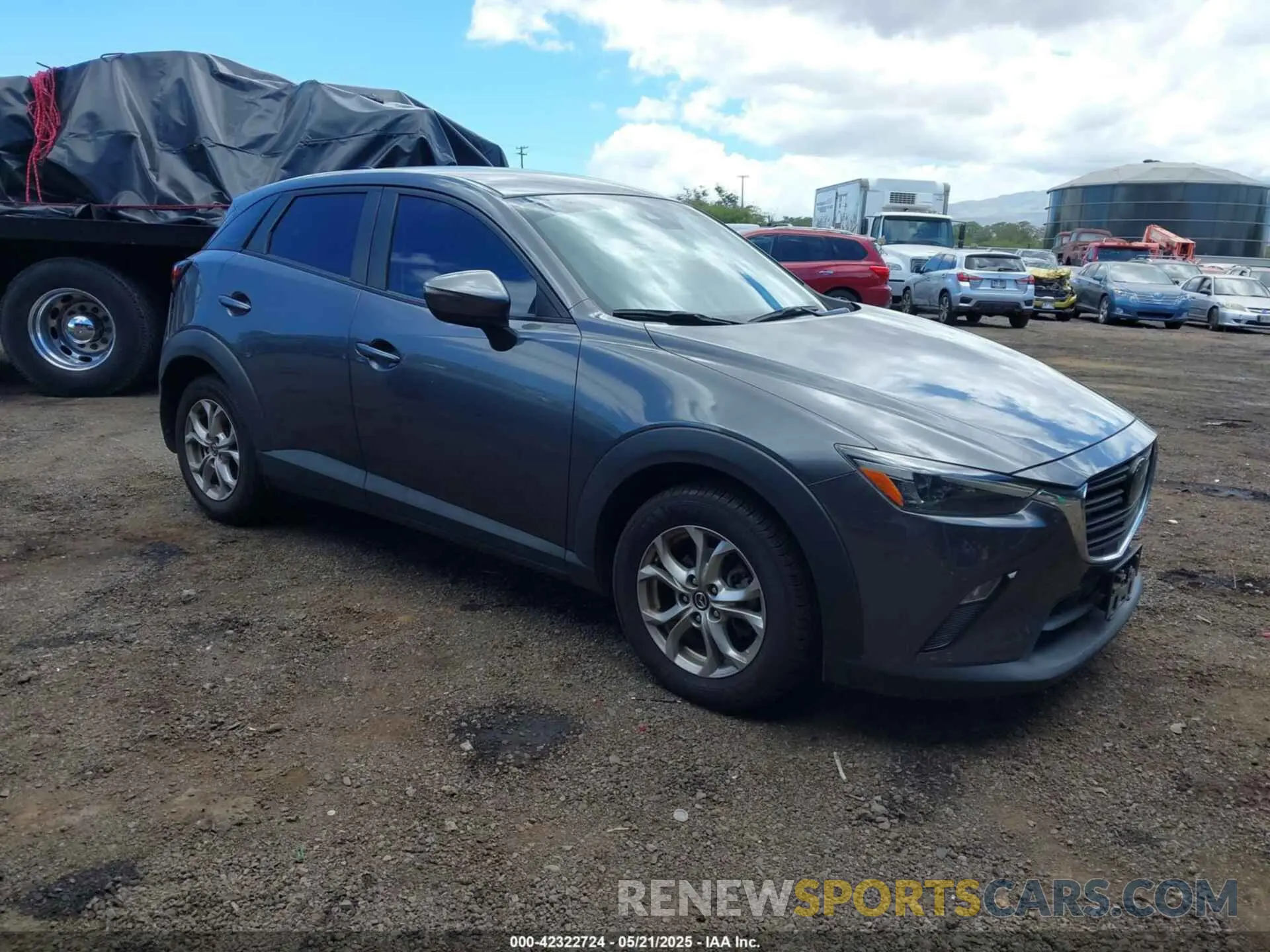 1 Photograph of a damaged car JM1DKDB78L1469686 MAZDA CX-3 2020