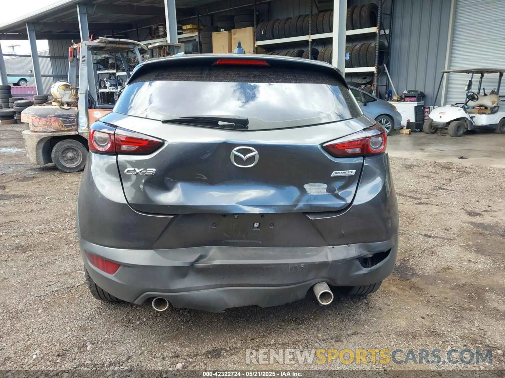 16 Photograph of a damaged car JM1DKDB78L1469686 MAZDA CX-3 2020