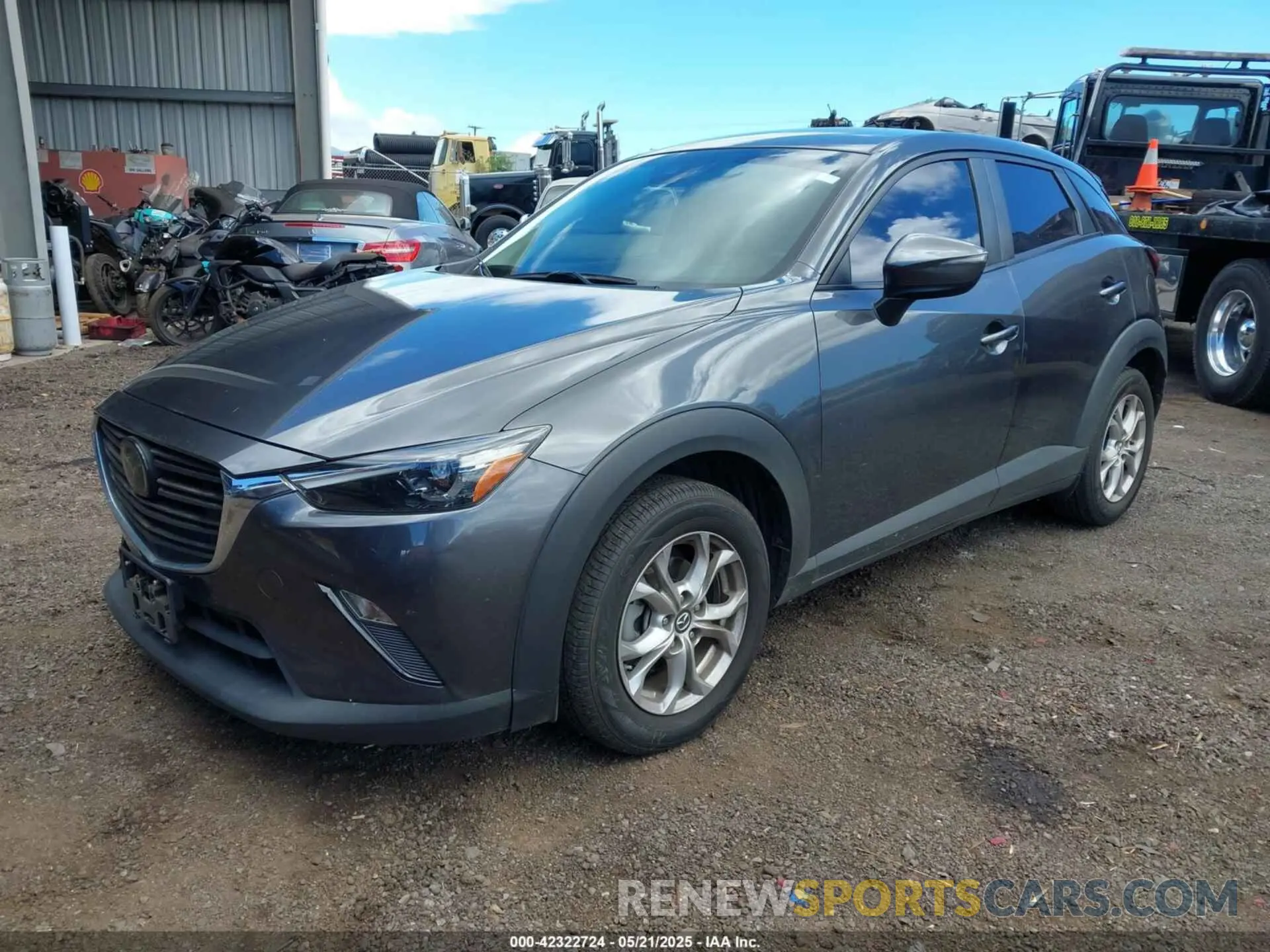 2 Photograph of a damaged car JM1DKDB78L1469686 MAZDA CX-3 2020
