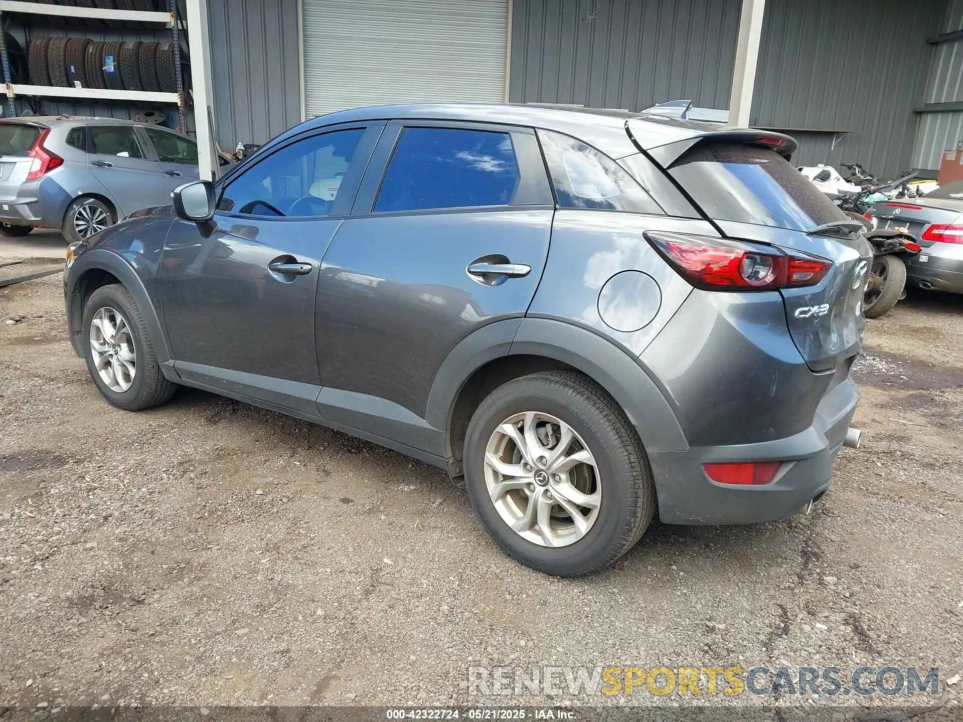 3 Photograph of a damaged car JM1DKDB78L1469686 MAZDA CX-3 2020