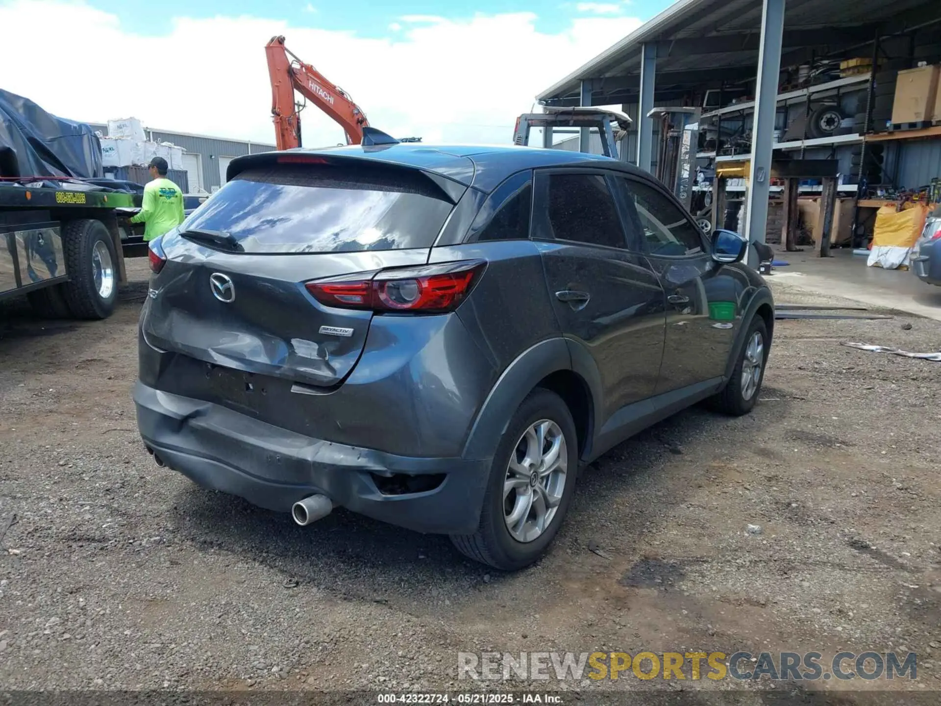 6 Photograph of a damaged car JM1DKDB78L1469686 MAZDA CX-3 2020