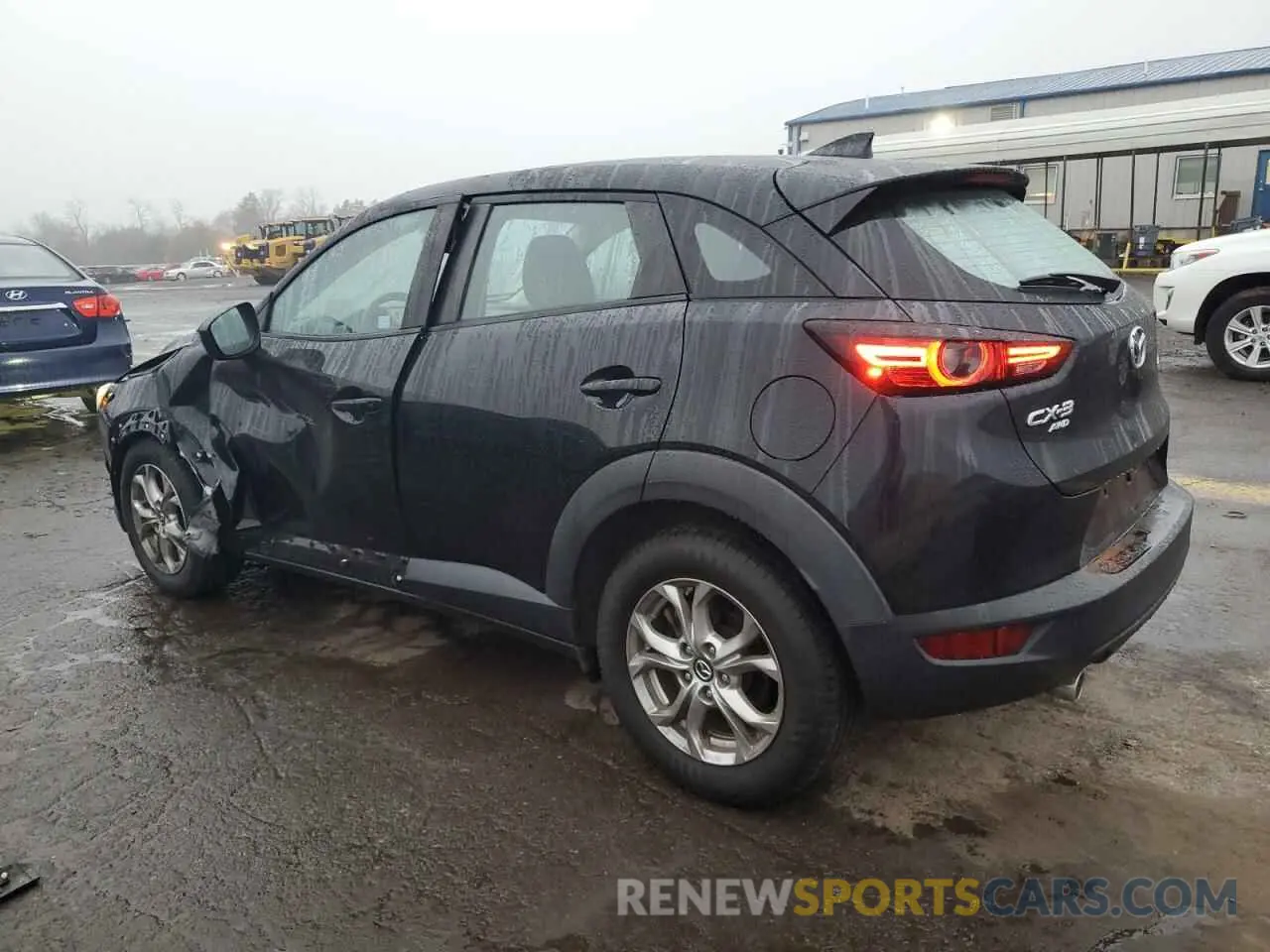2 Photograph of a damaged car JM1DKFB70L1470505 MAZDA CX-3 2020