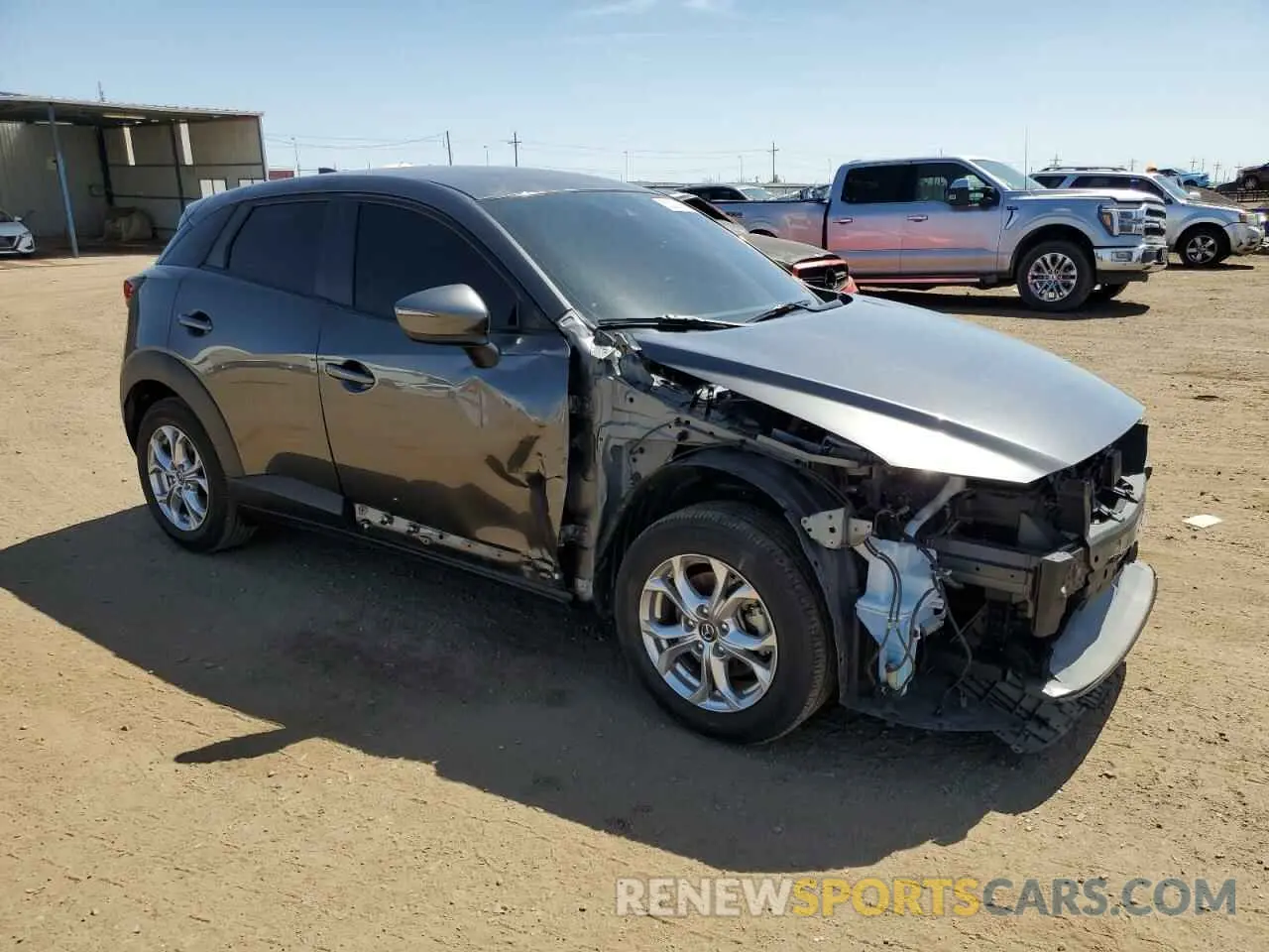 4 Photograph of a damaged car JM1DKFB70L1474487 MAZDA CX-3 2020