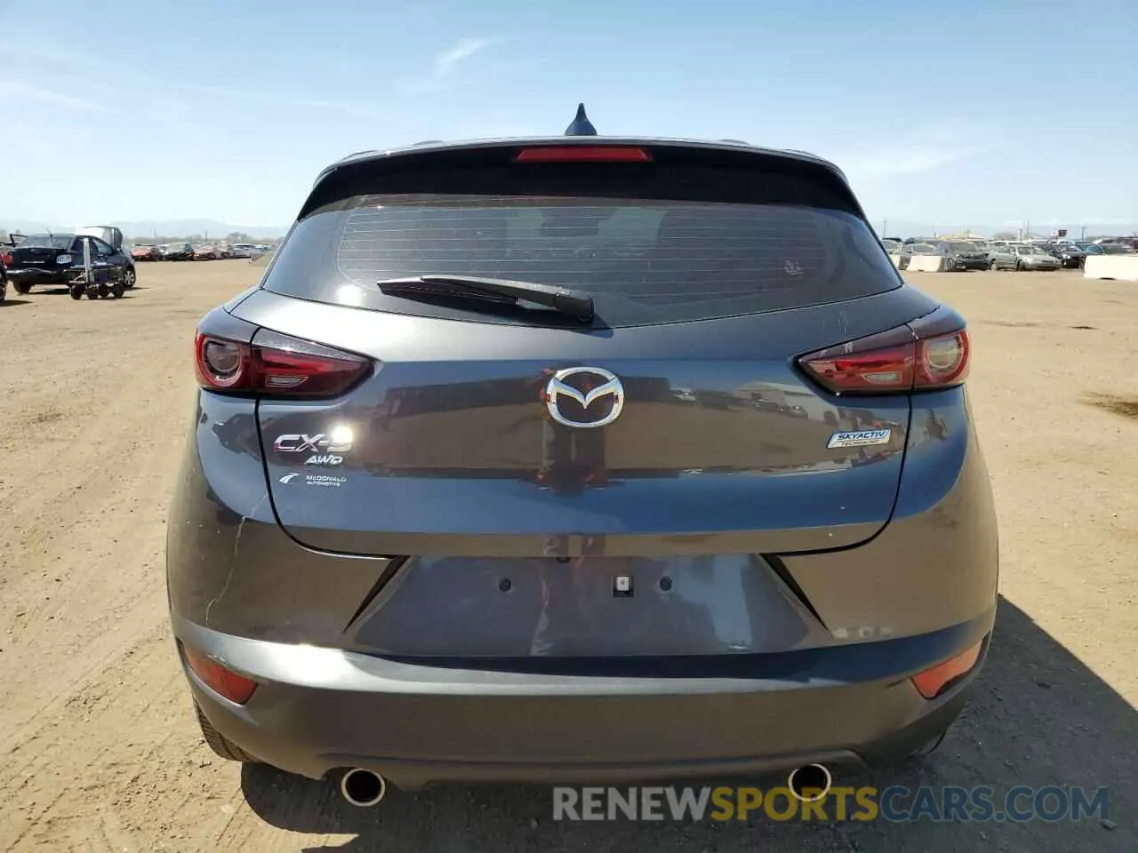 6 Photograph of a damaged car JM1DKFB70L1474487 MAZDA CX-3 2020