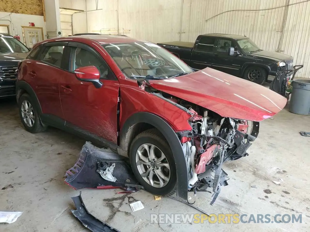 4 Photograph of a damaged car JM1DKFB73L1467405 MAZDA CX-3 2020
