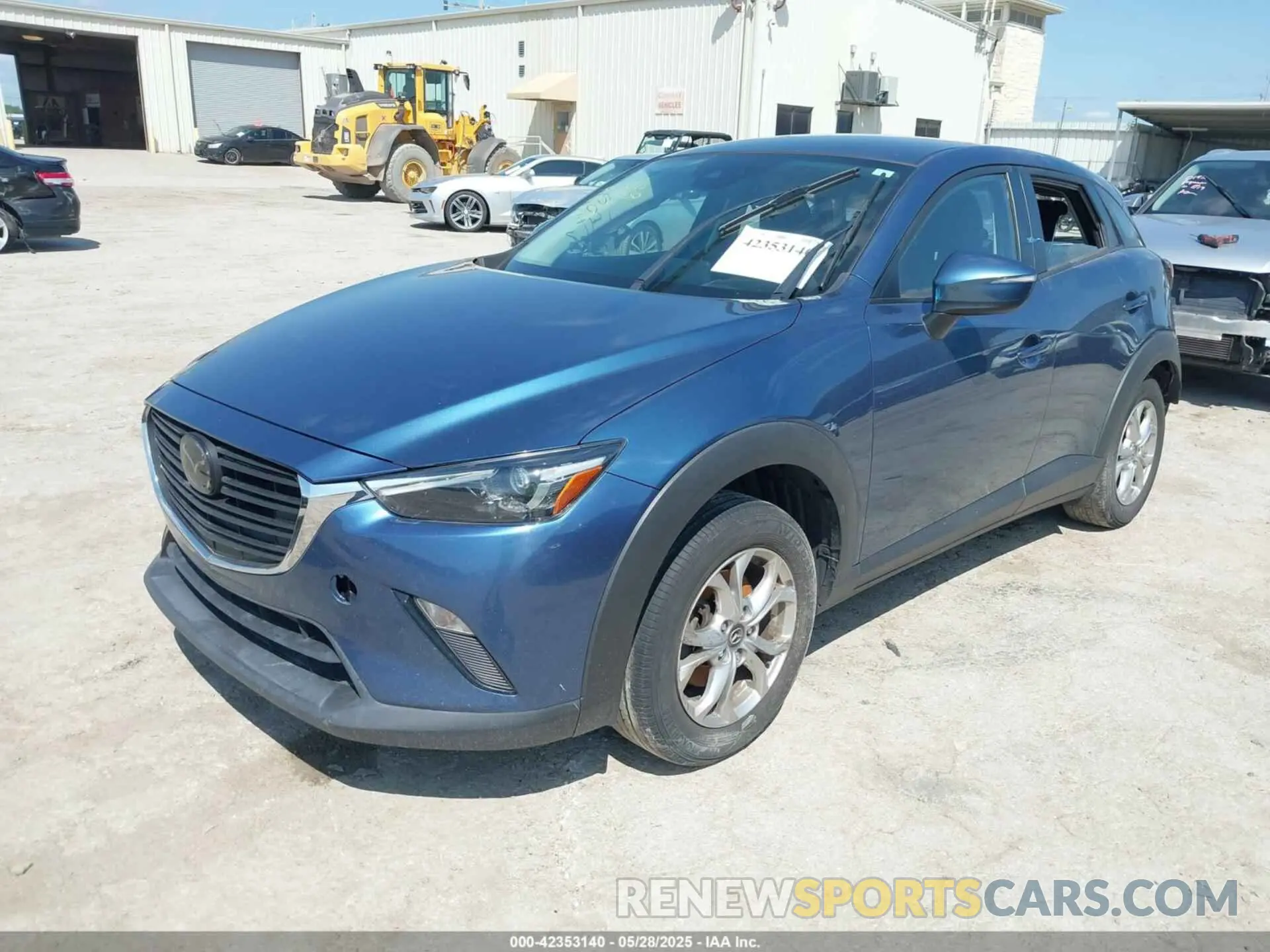 2 Photograph of a damaged car JM1DKFB74L1474895 MAZDA CX-3 2020