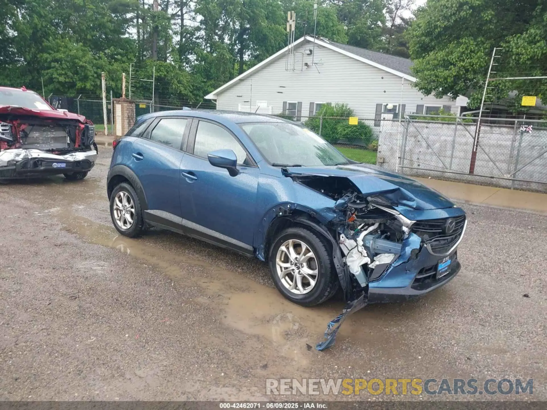 1 Photograph of a damaged car JM1DKFB76L1464689 MAZDA CX-3 2020